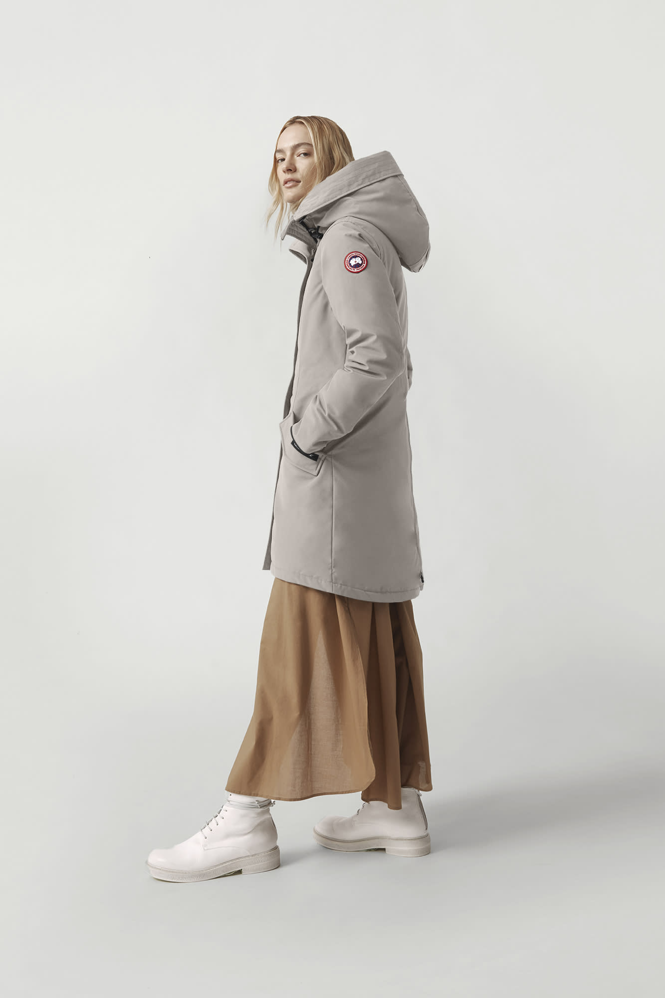 canada goose rossclair hooded down parka