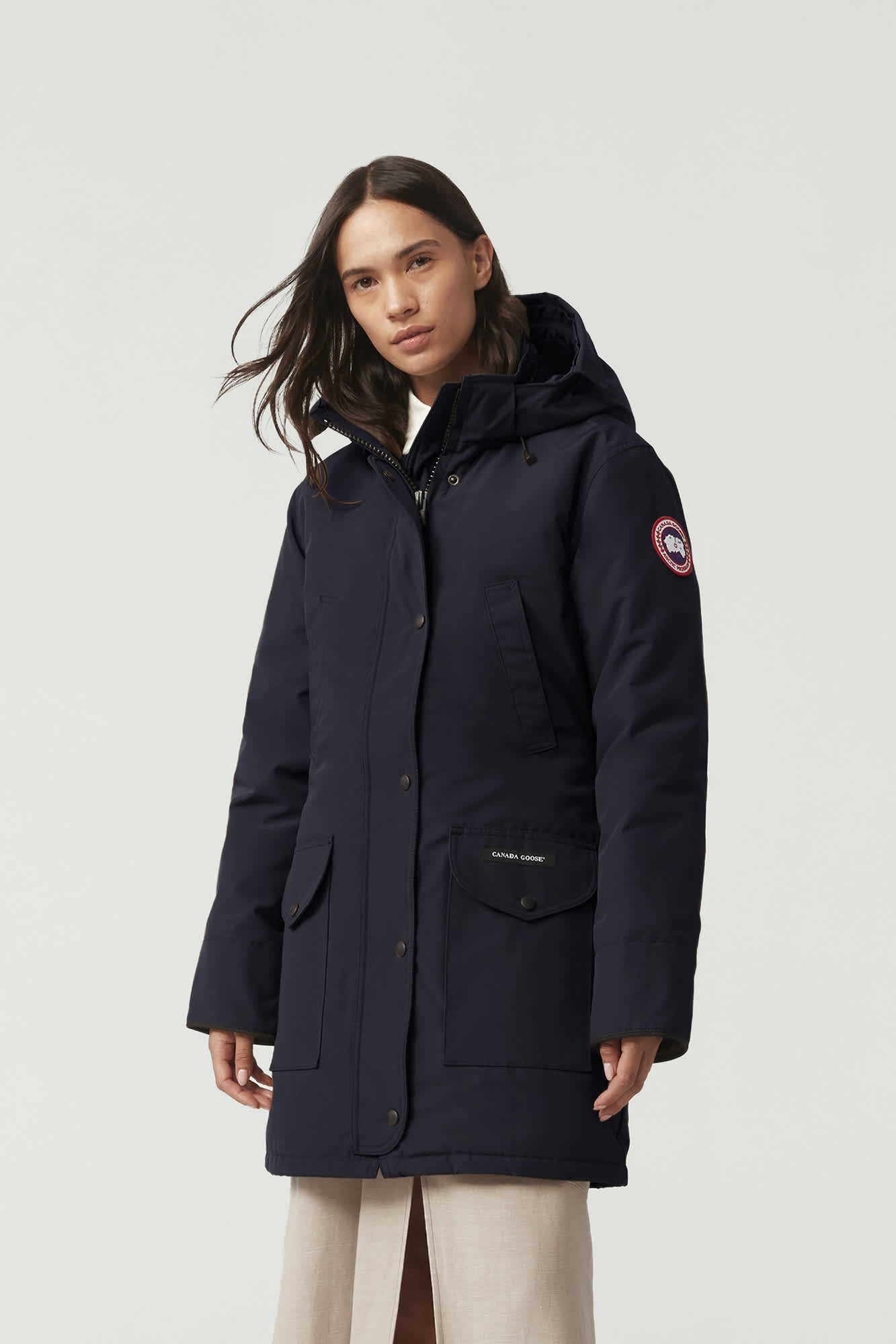 canada goose trillium parka graphite