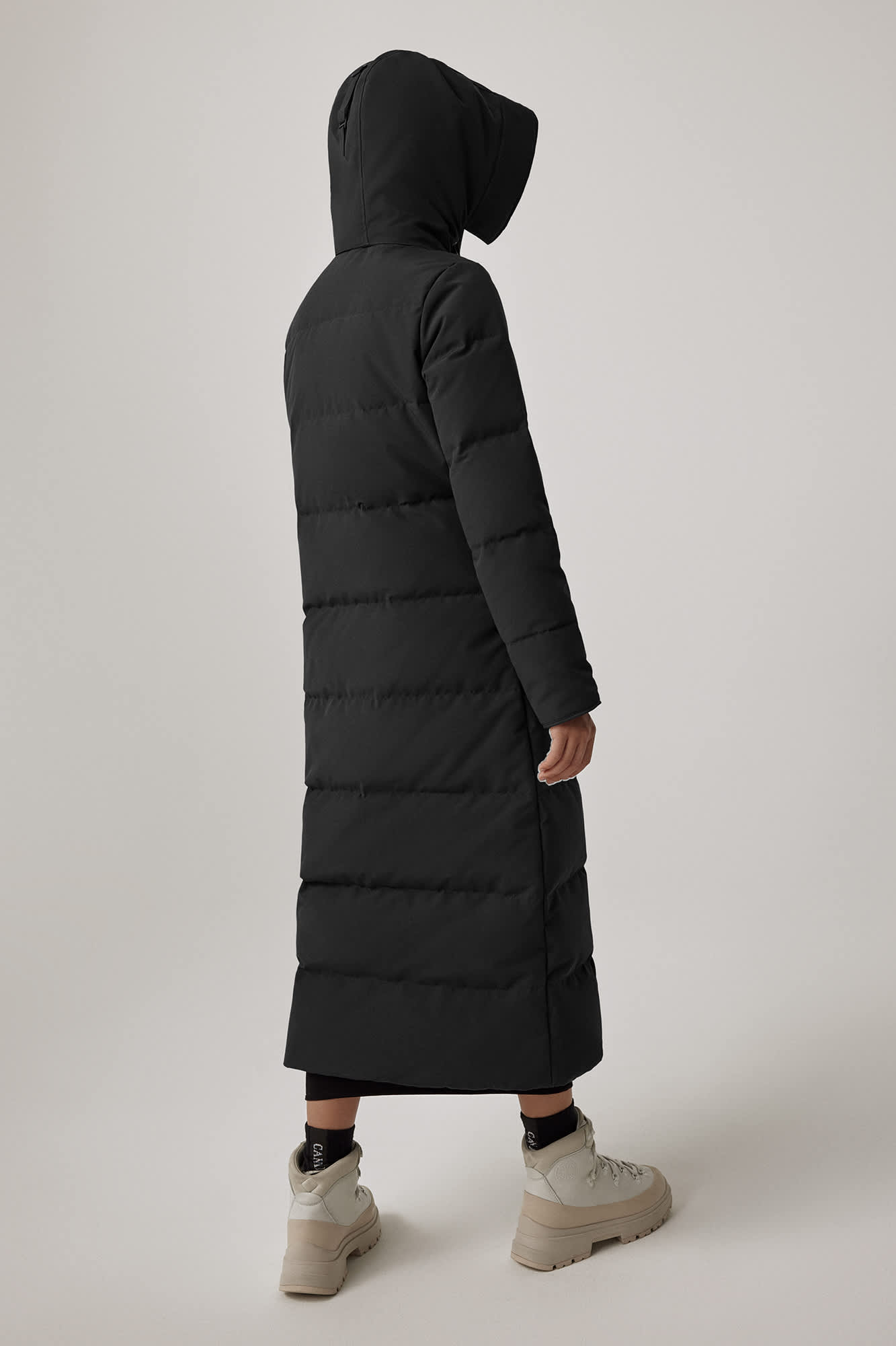 Mystique down parka with genuine coyote fur trim outlet
