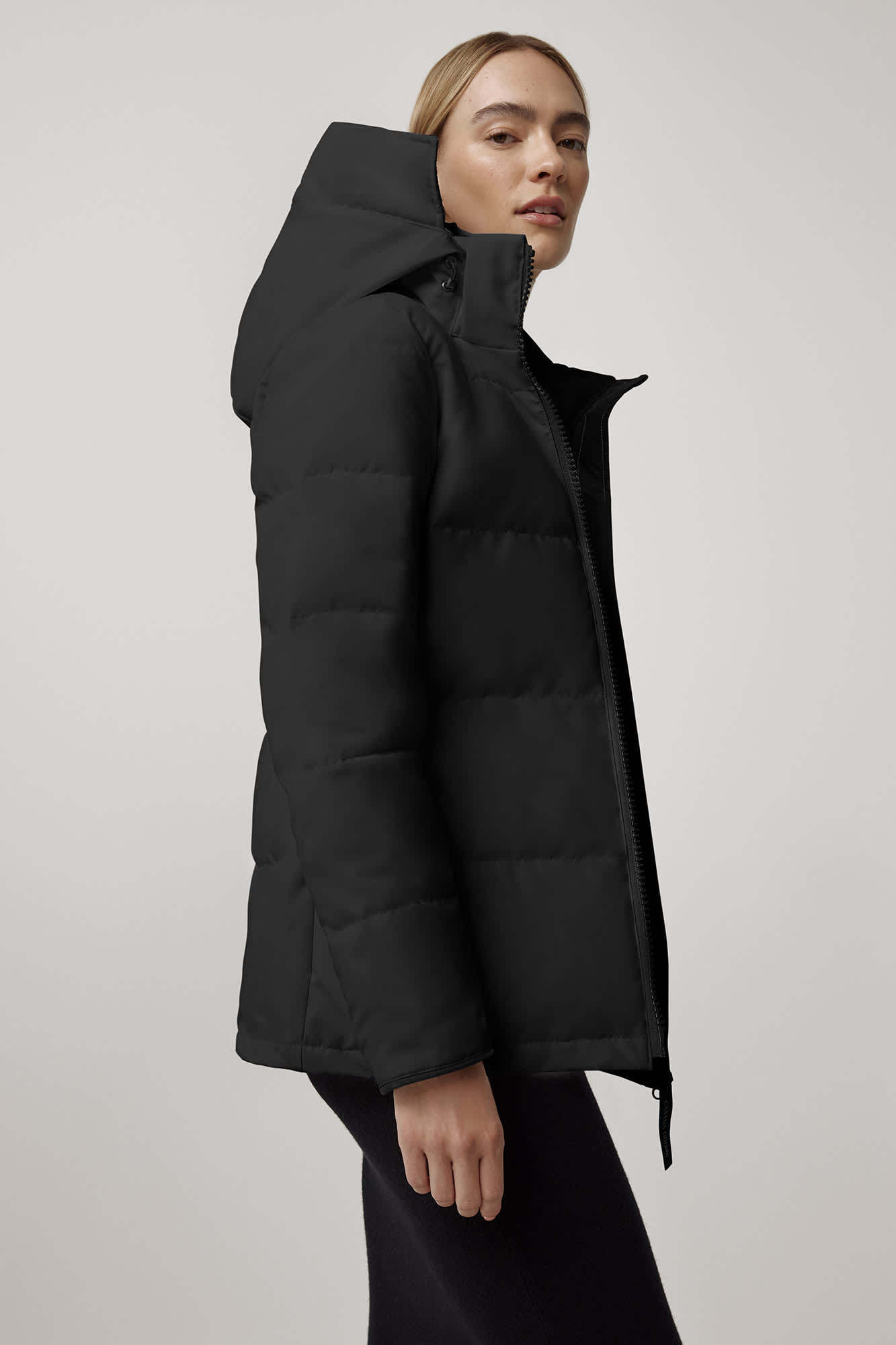 Canada goose chelsea parka black small cheap