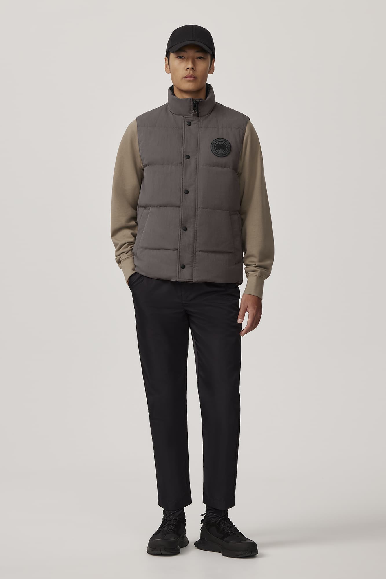Garson Vest Crinkle Cotton Canada Goose US