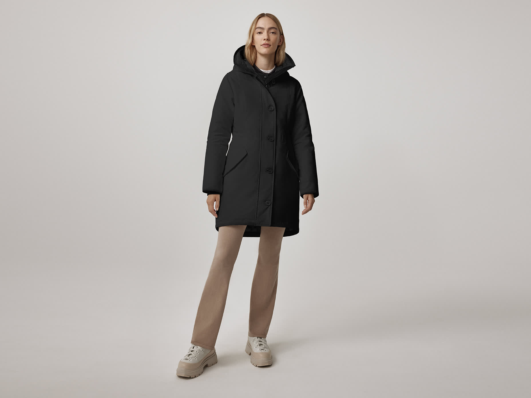 Rossclair Parka Black Label Canada Goose US