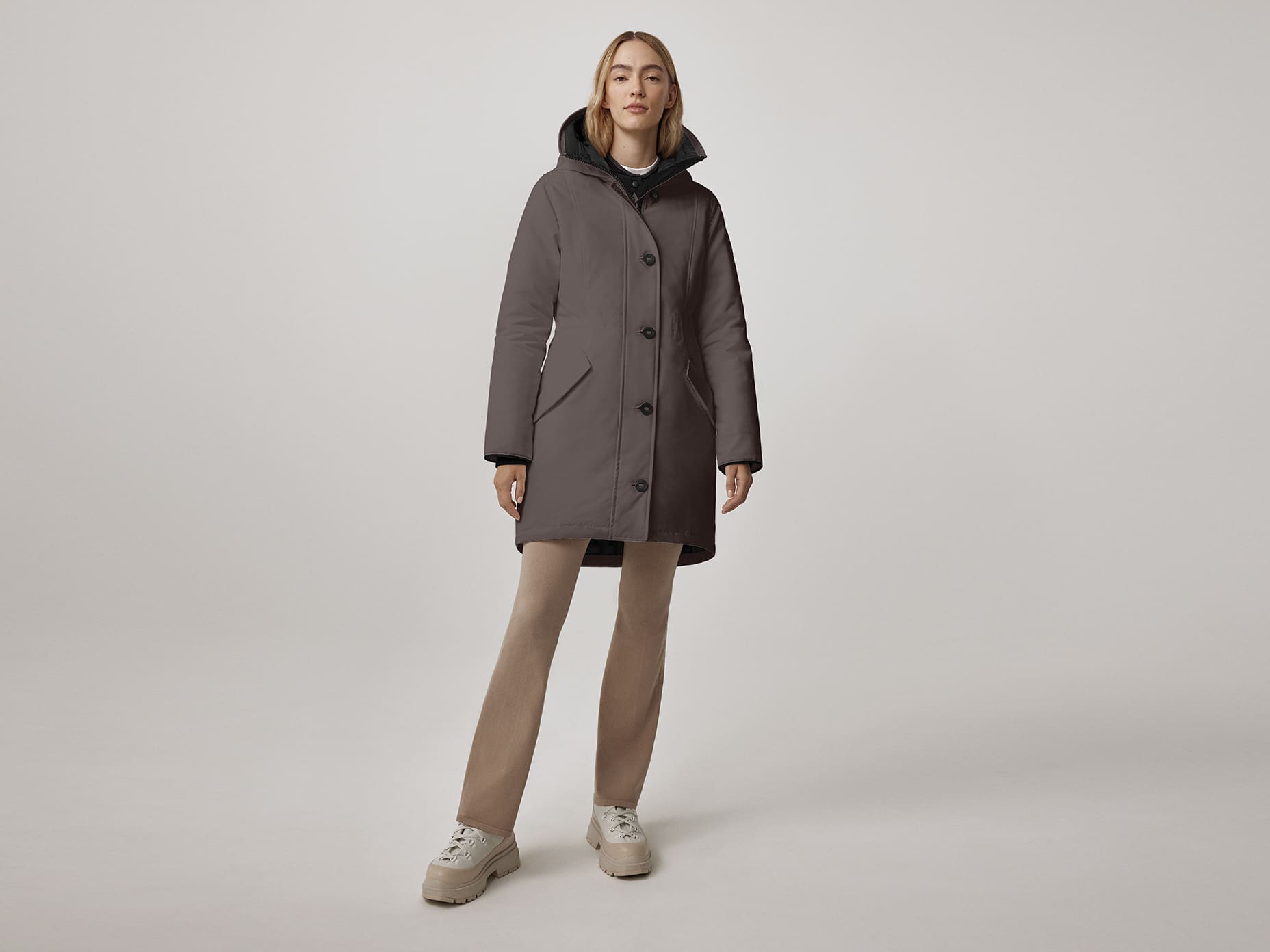 Canada goose rossclair black label clearance