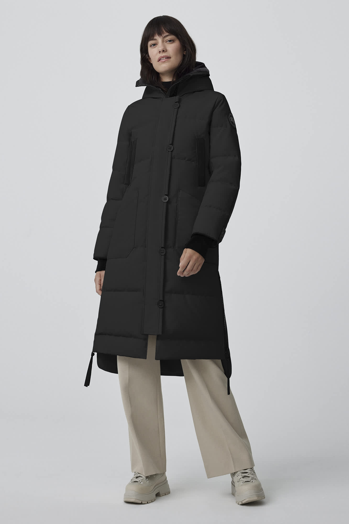 Black label winter coats on sale
