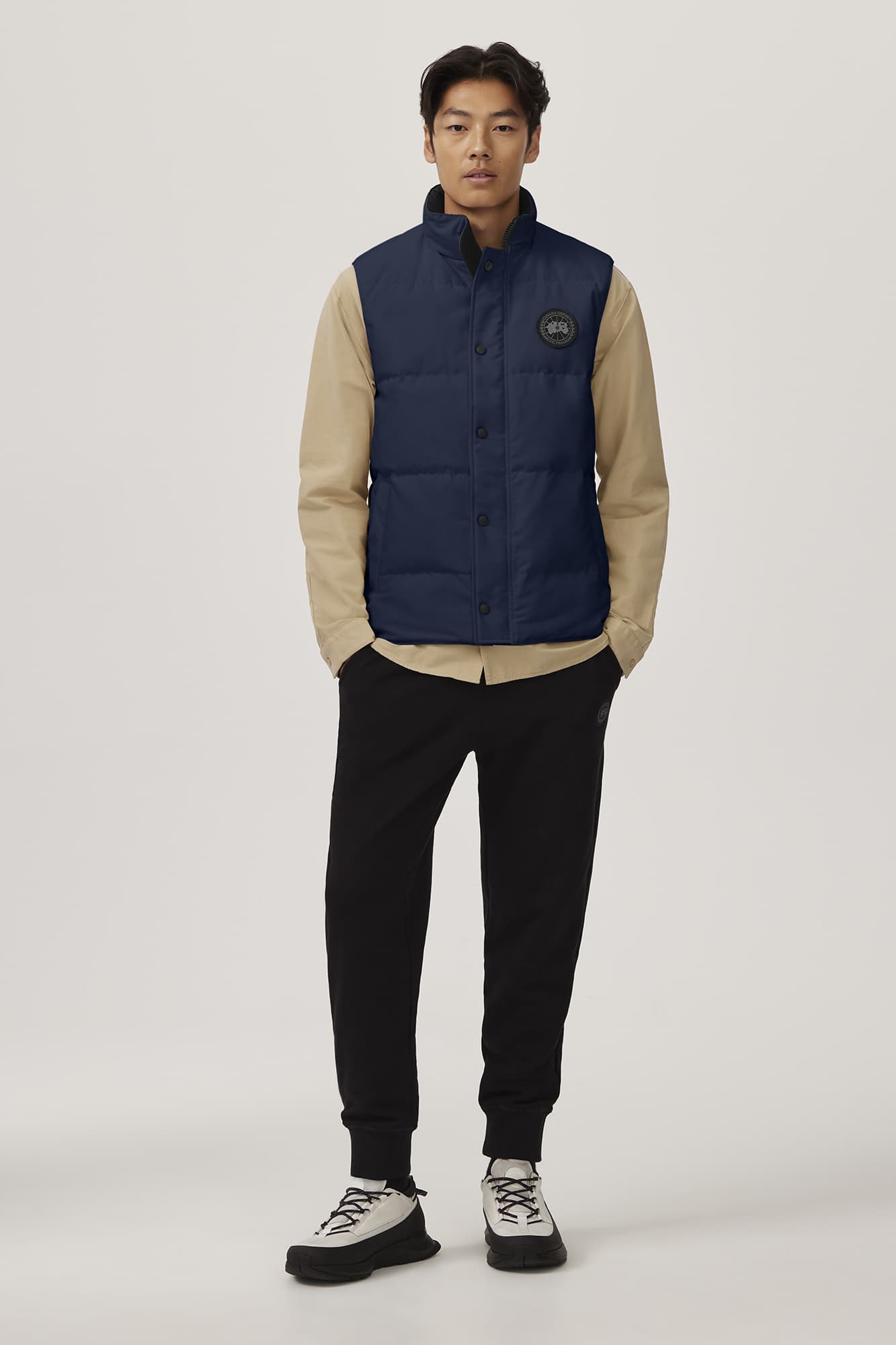 Canada goose garson padded vest top