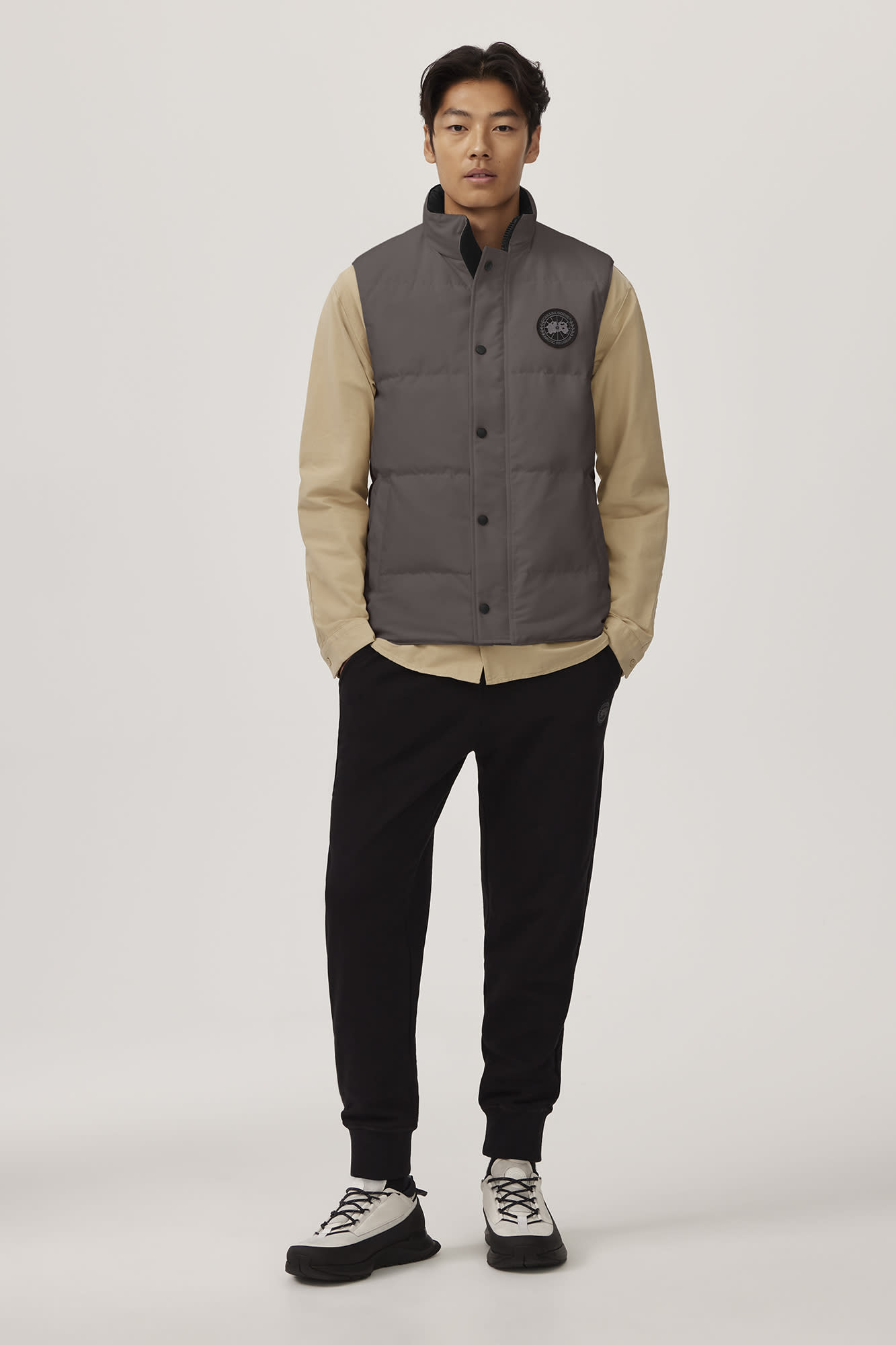 Canada goose bodywarmer black label new arrivals