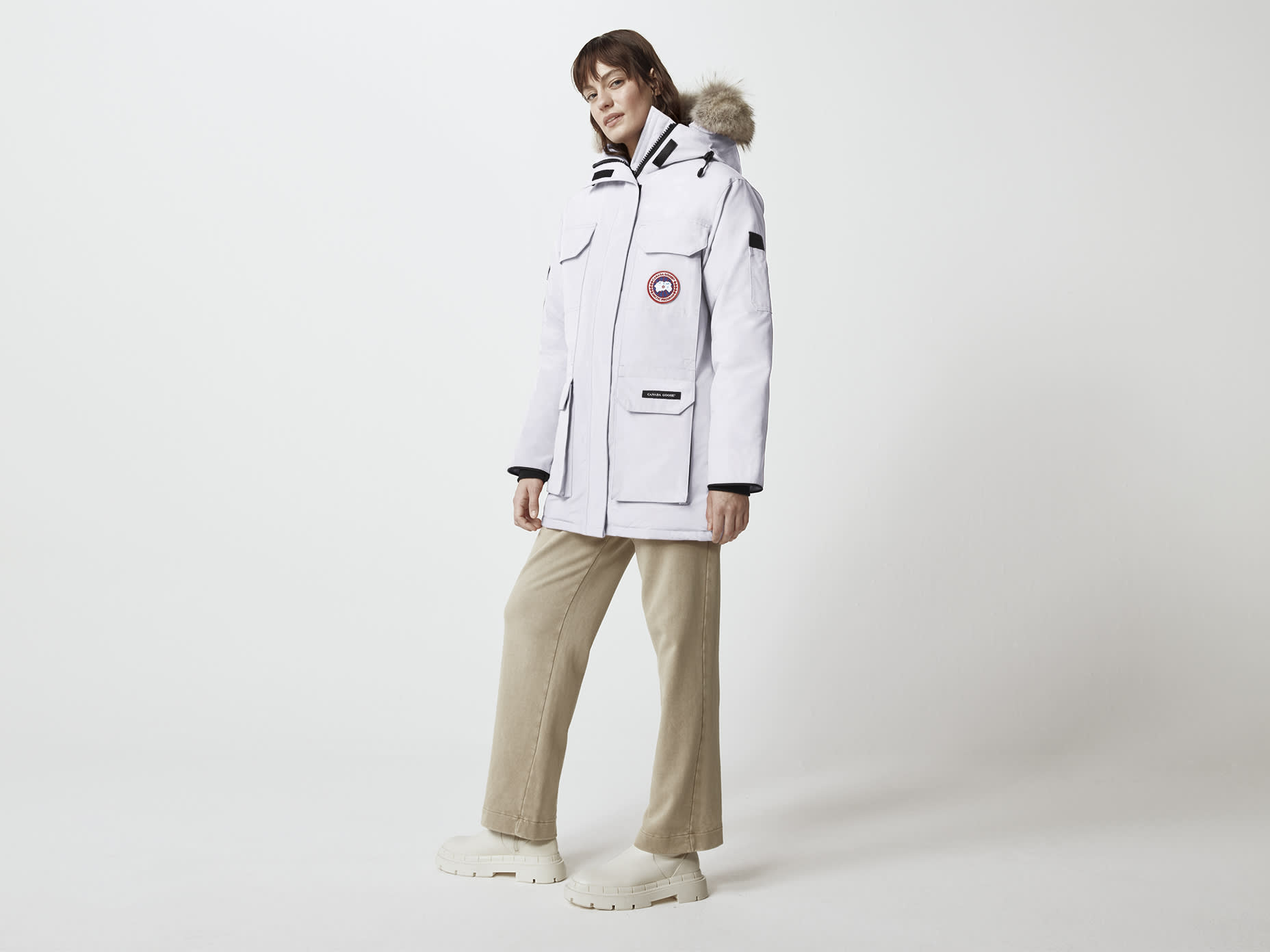 Parka expedition canada goose femme hot sale