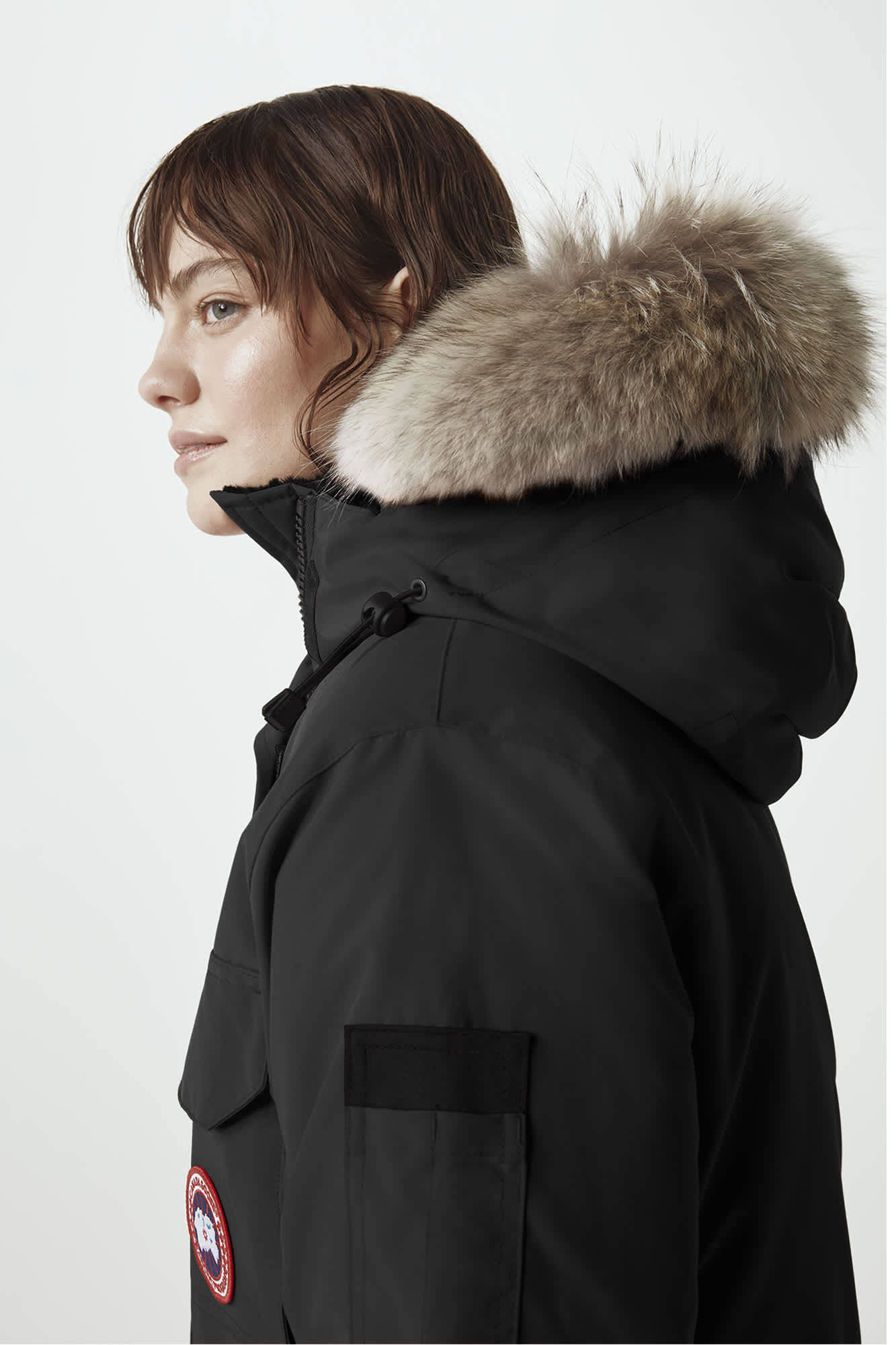 Canada goose black expedition parka sales