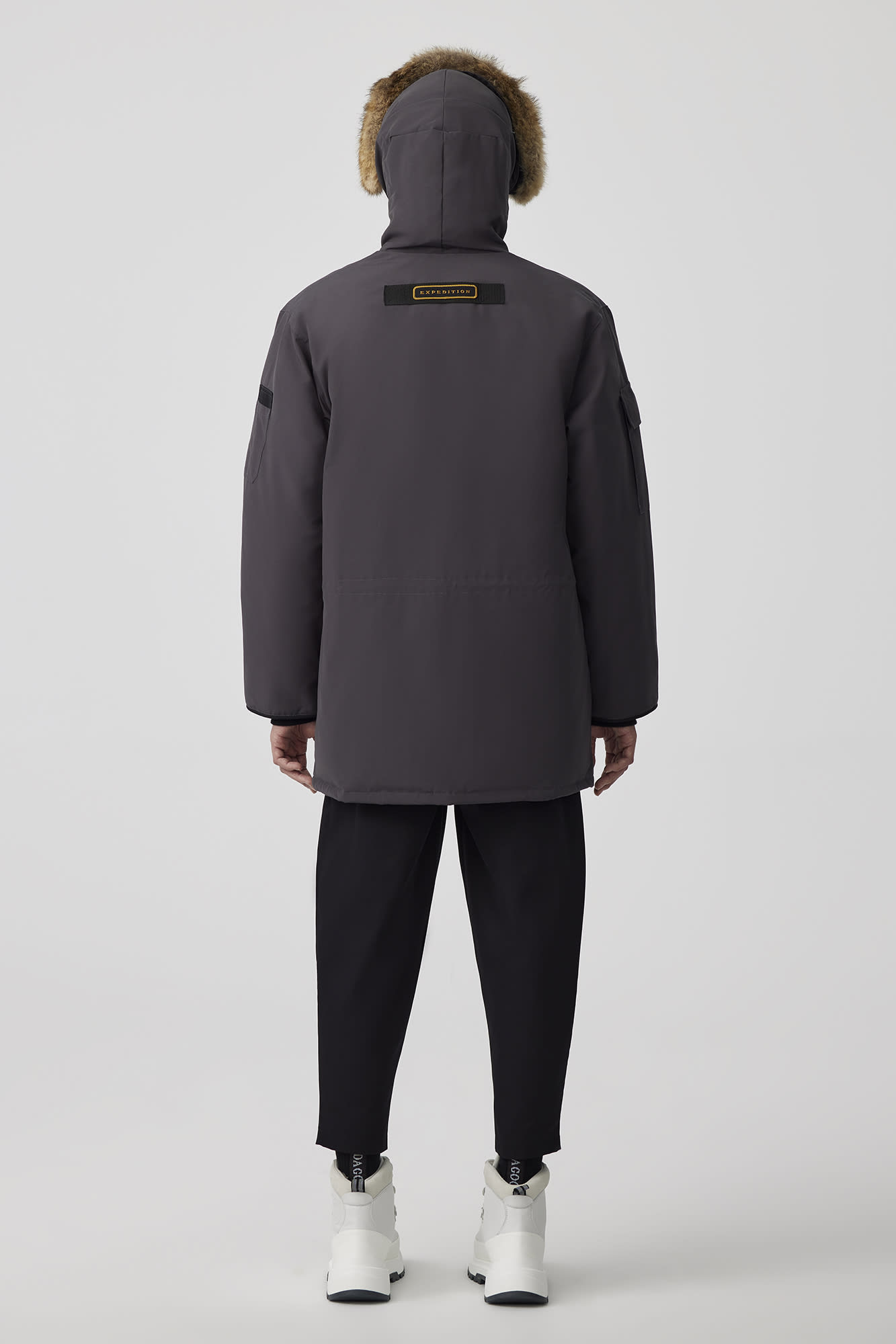 Expedition parka black top