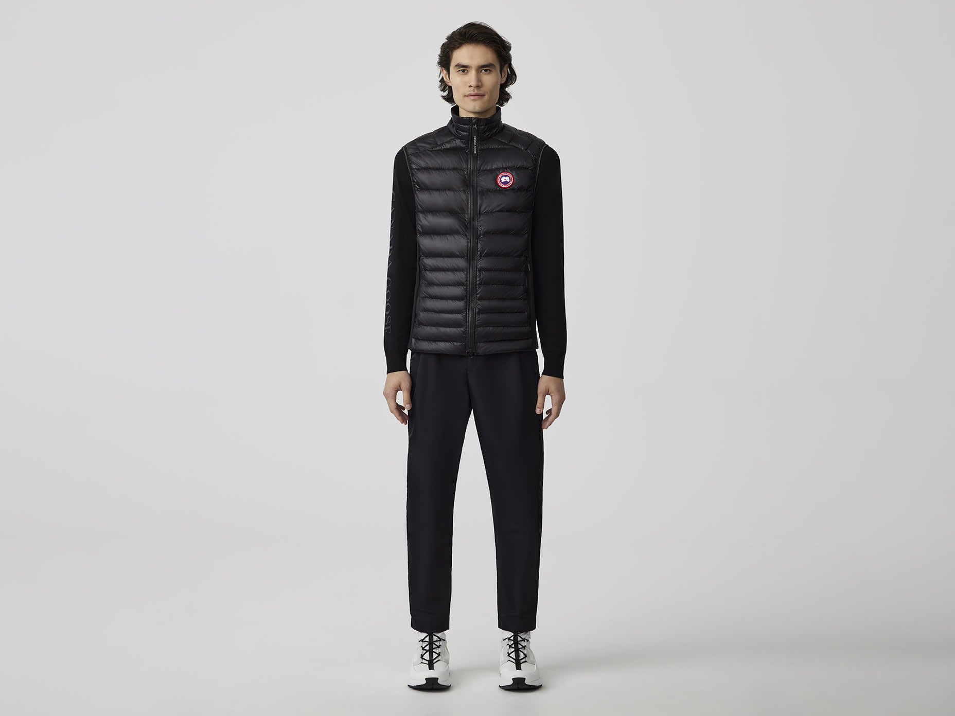 Mens canada goose hybridge lite gilet best sale