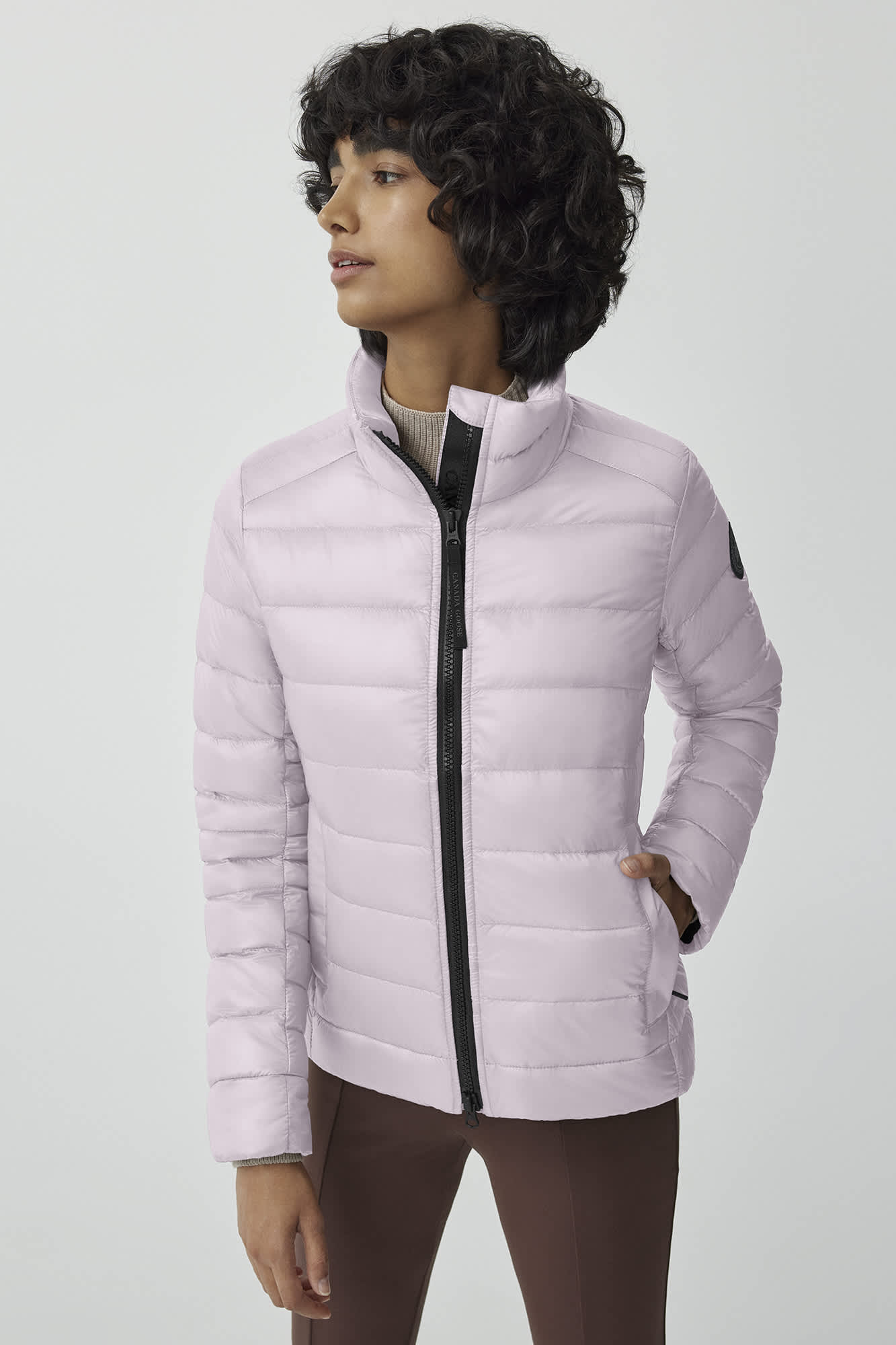 Women s Cypress Down Jacket Black Label Canada Goose