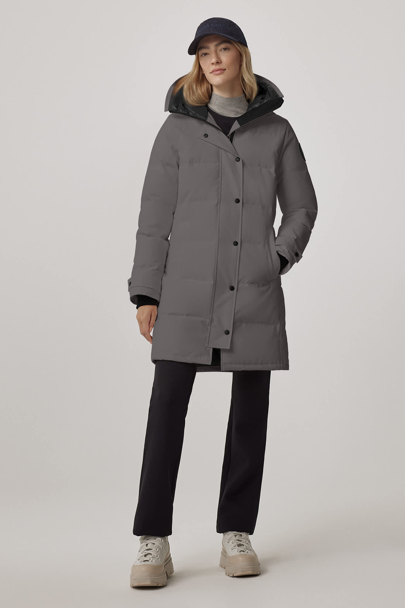 Canada goose coat black label discount