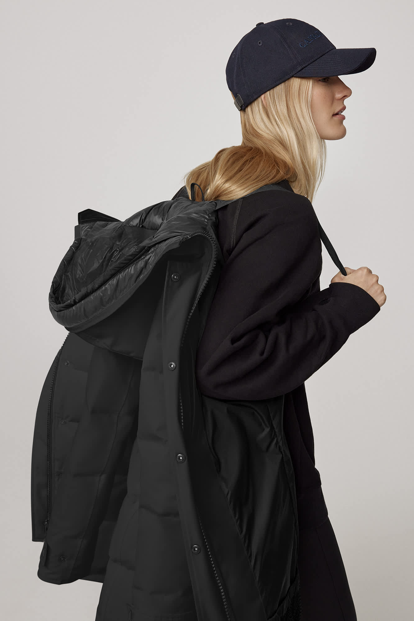 Shelburne parka black shop