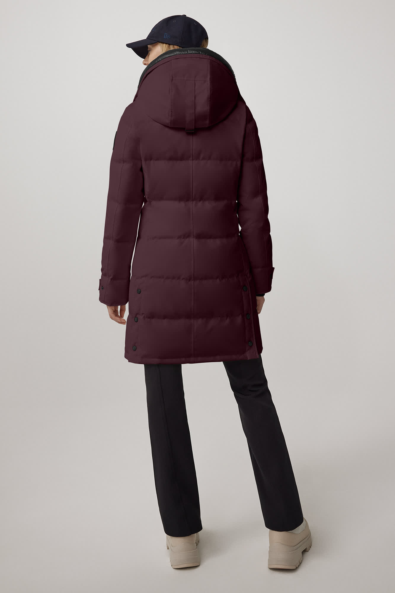【 】サテンがエレガント シェルバーン パーカ Shelburne Parka Black Label | Canada Goose CN