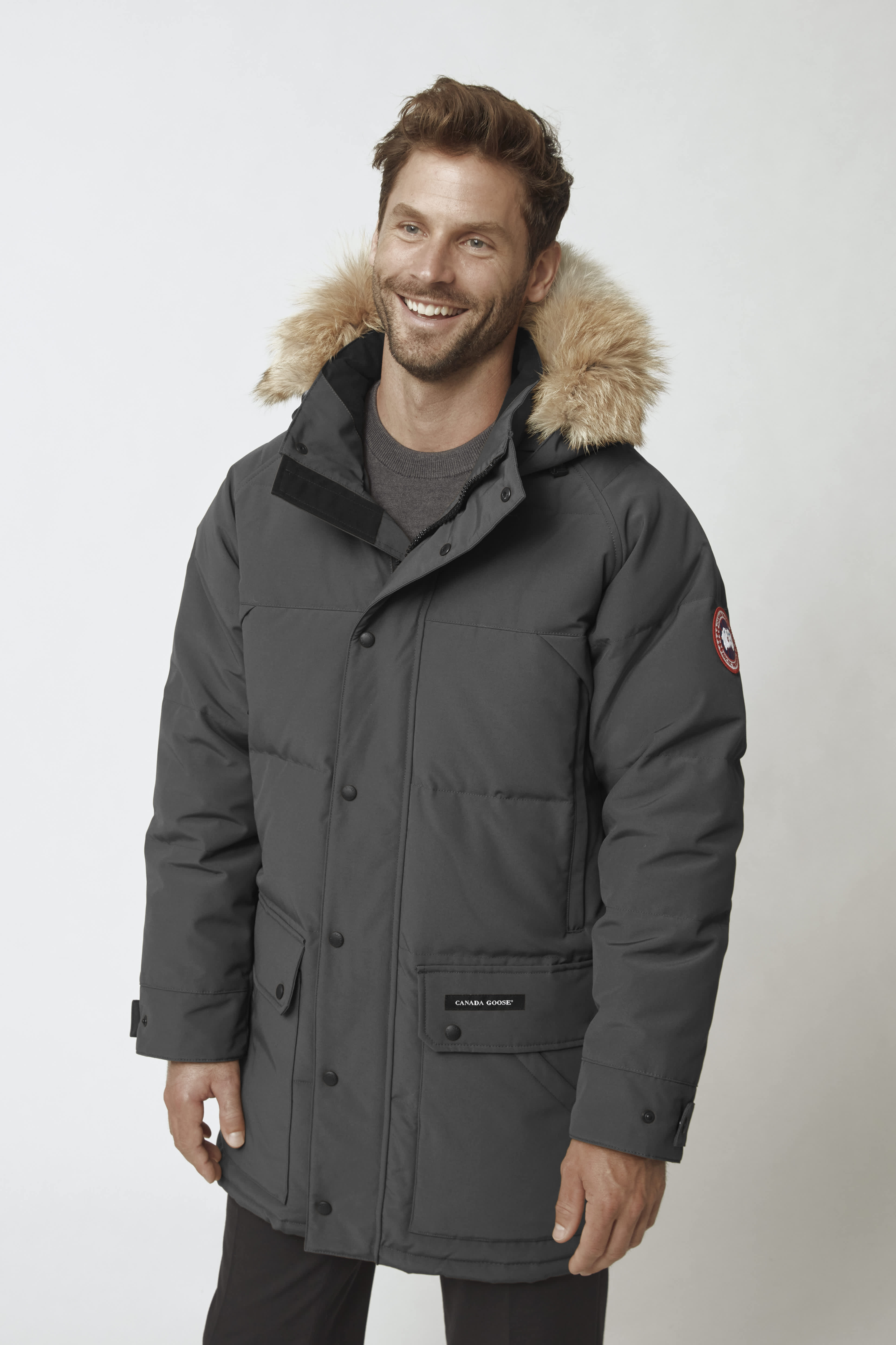 Canada goose emory parka grey on sale