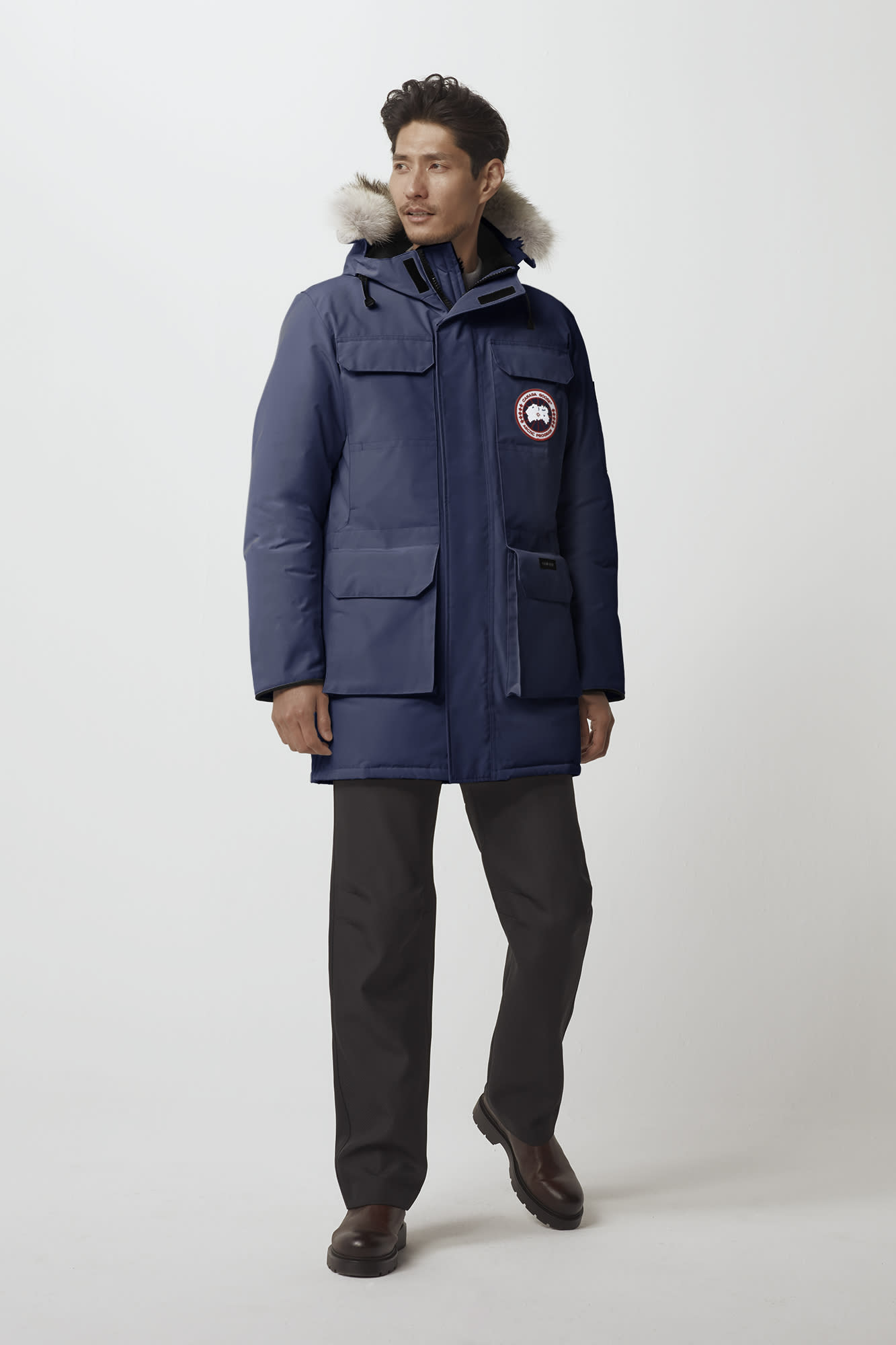 Canada goose long parka mens on sale