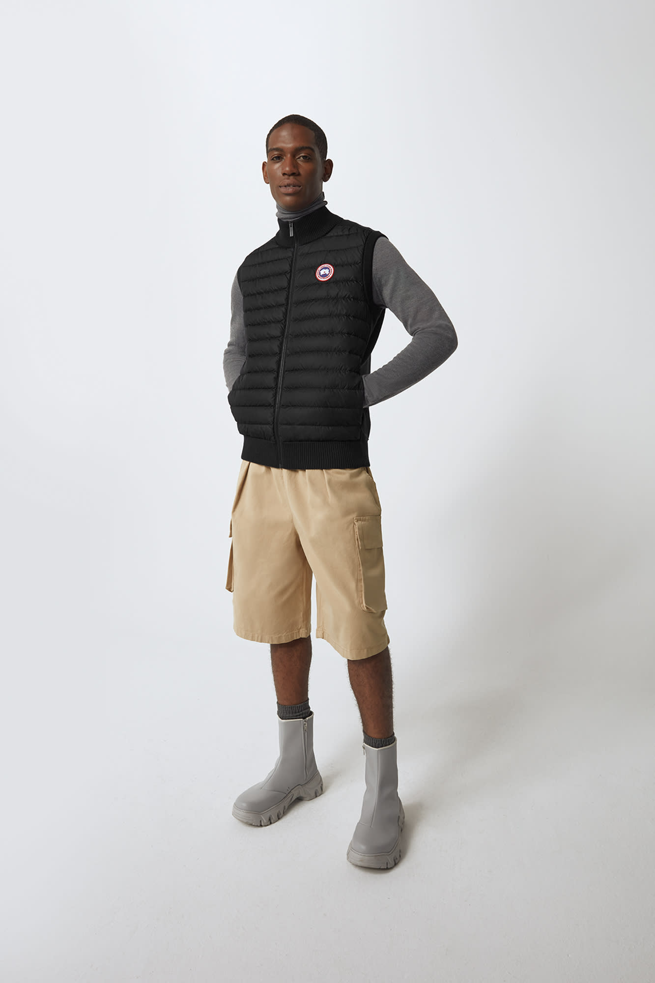 HyBridge Knit Vest Canada Goose US