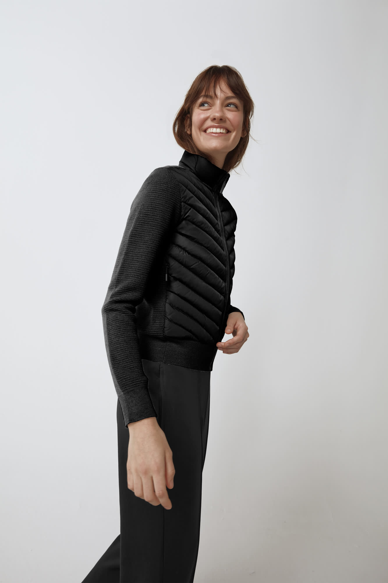 Women s HyBridge Knit Jacket Canada Goose US