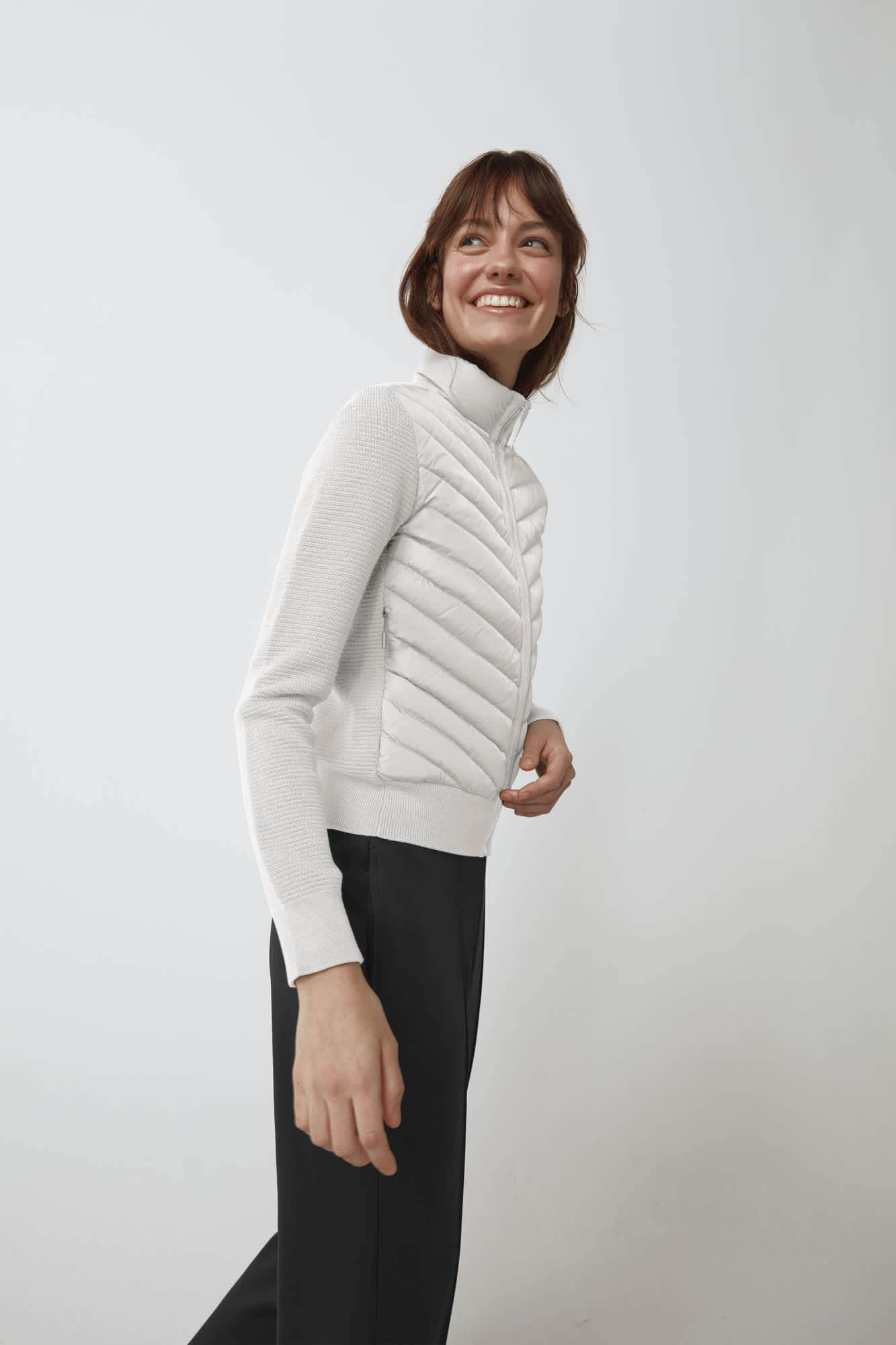 Women s HyBridge Knit Jacket Canada Goose US