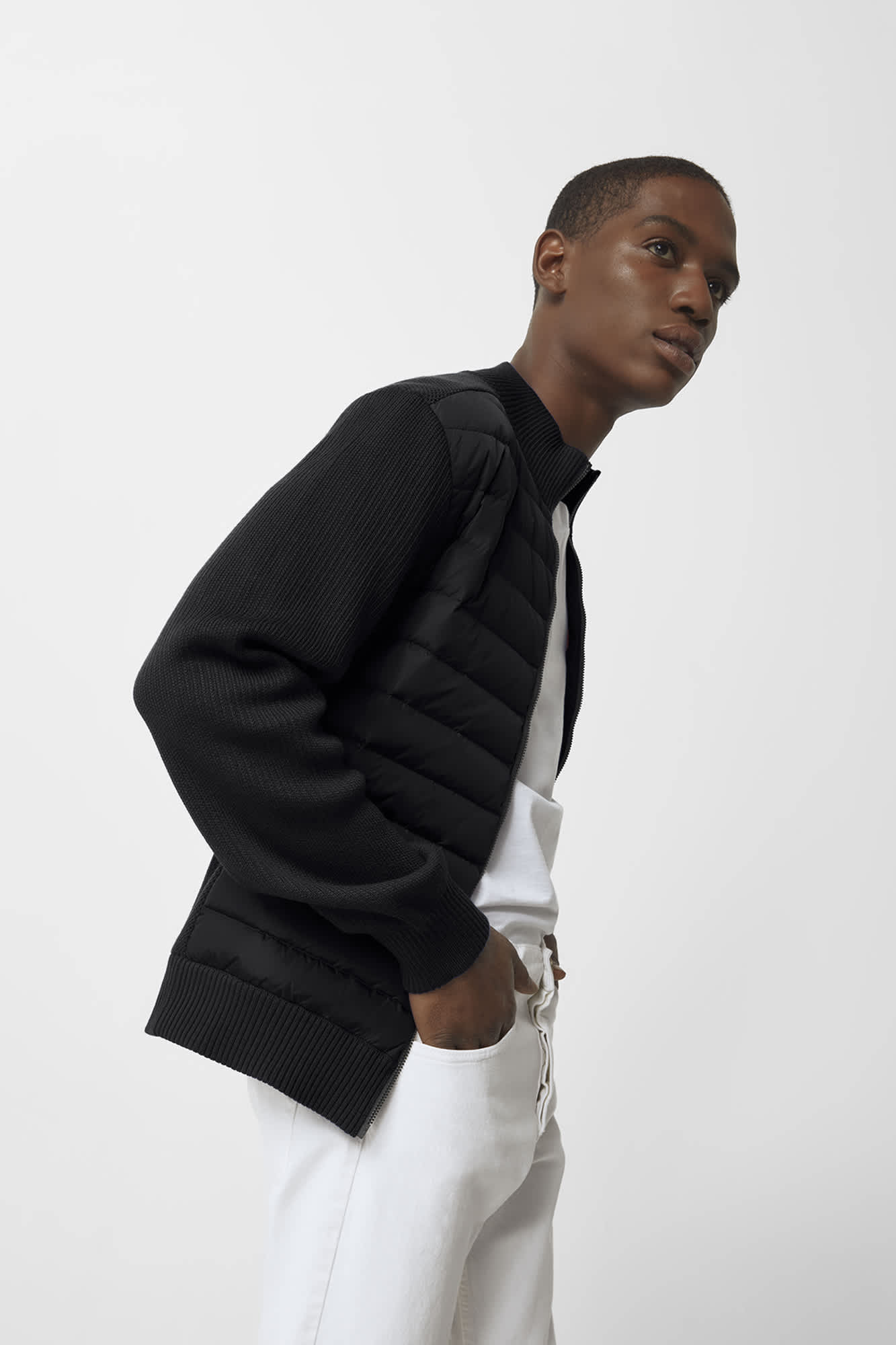 Men s HyBridge Knit Jacket Canada Goose US