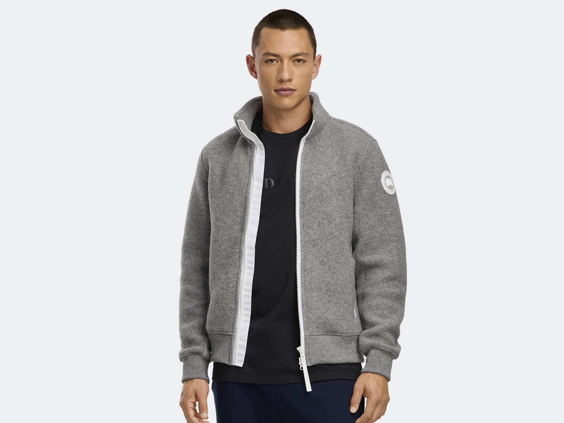 【 】白ロゴ Men's Lawson Fleece Jacket HUMANATURE Lawson Jacket Kind Fleece HUMANATURE | Canada Goose US