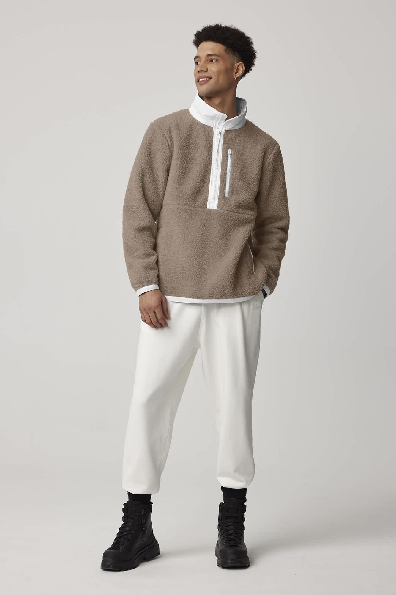 【 】レンフリュー プルオーバー HUMANATURE Fleece Renfrew Pullover HUMANATURE Kind High Pile Fleece | Canada