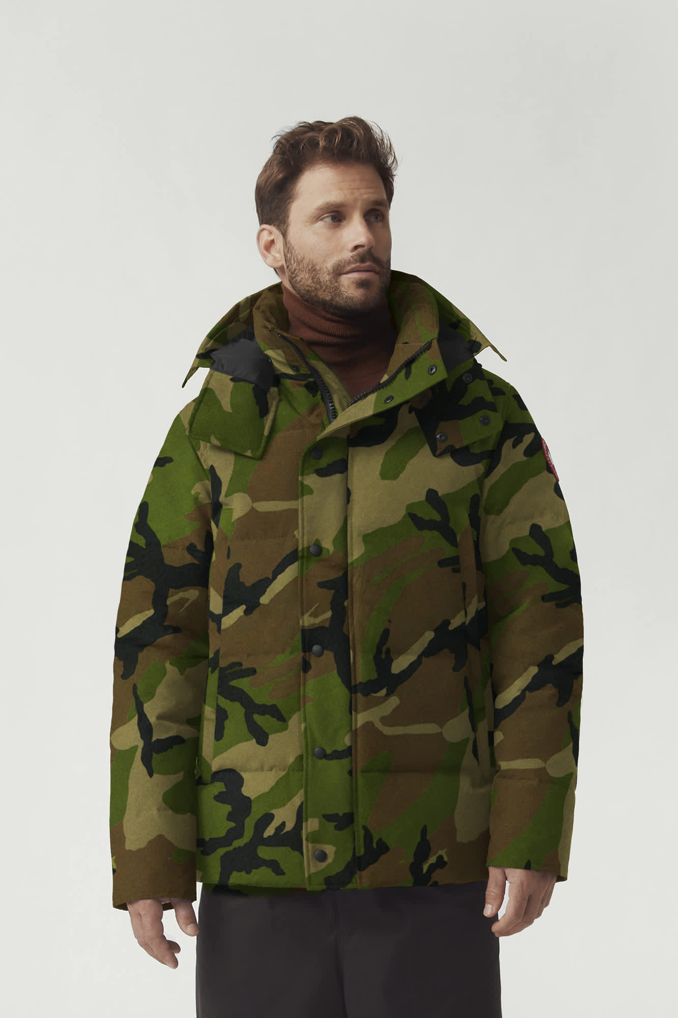 Men s Wyndham Parka Print Canada Goose CY