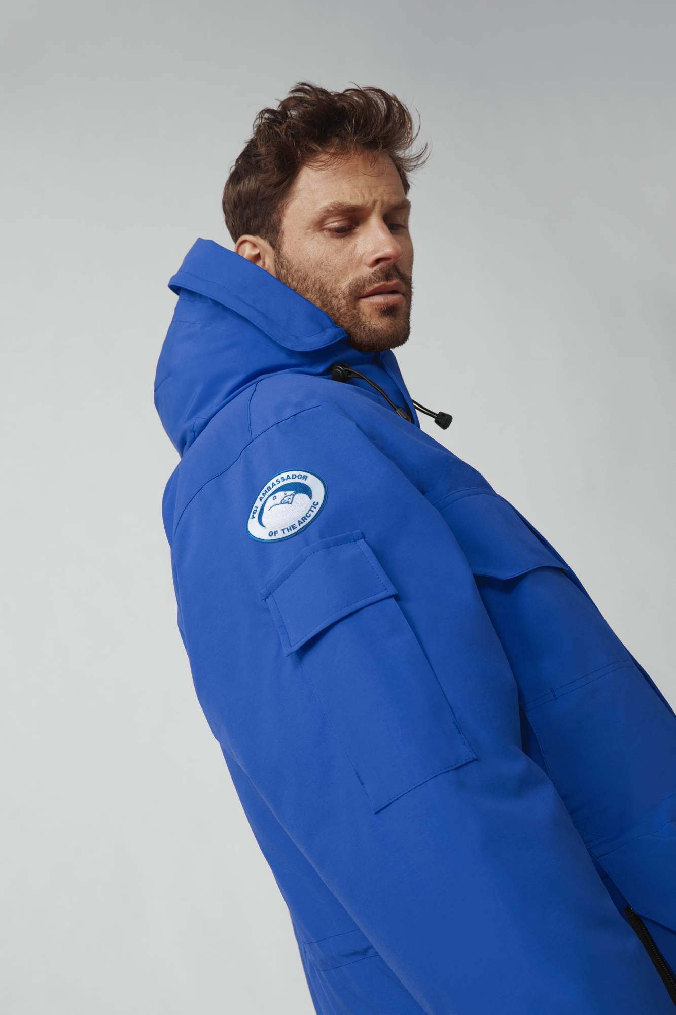 Blue canada goose coat new arrivals