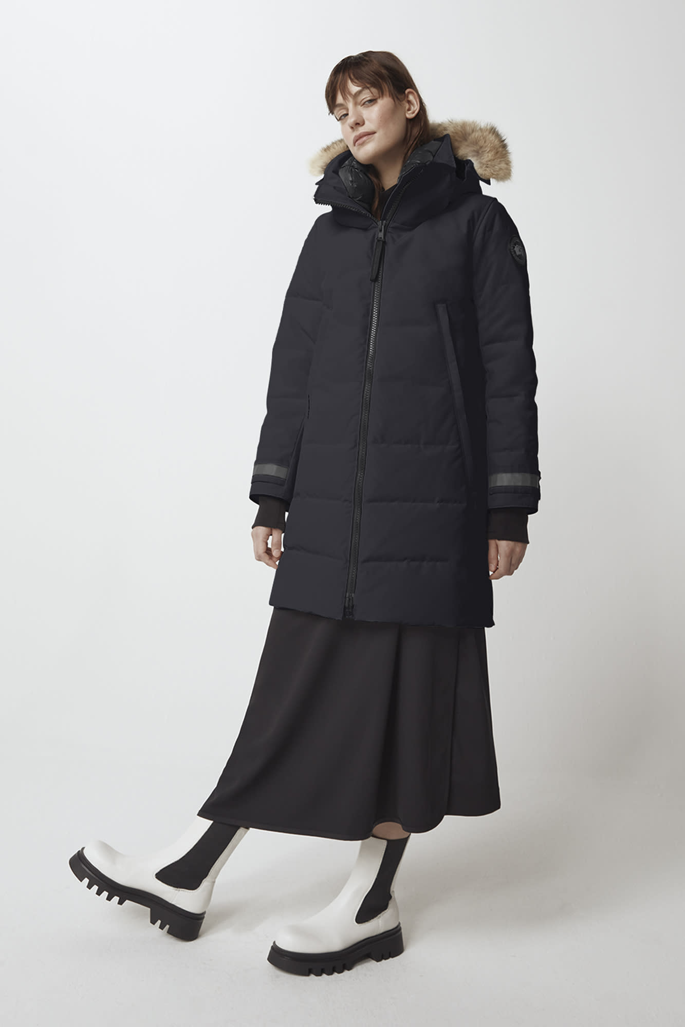 Canada goose kenton parka black label deals