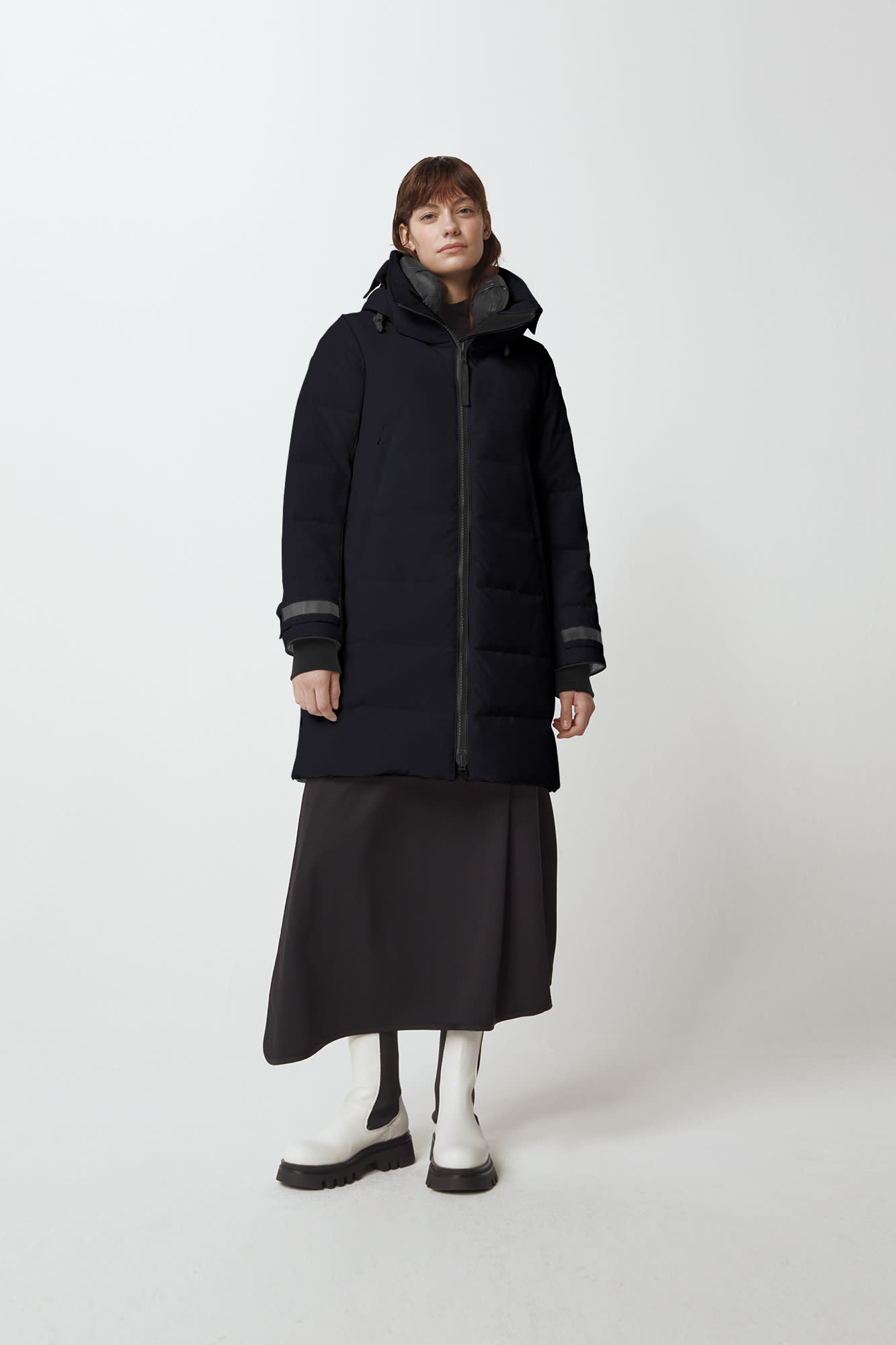 完璧すぎて可愛げがない Women's Kenton Goose Canada | Label Black Parka トップス