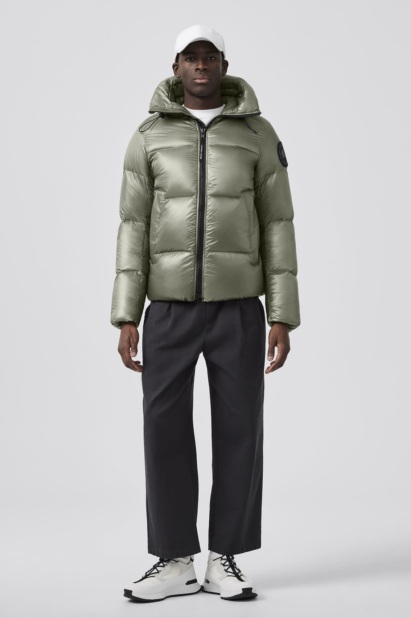 早割 リフト券 Puffer Crofton Black US Goose Canada | Label ジャケット・アウター