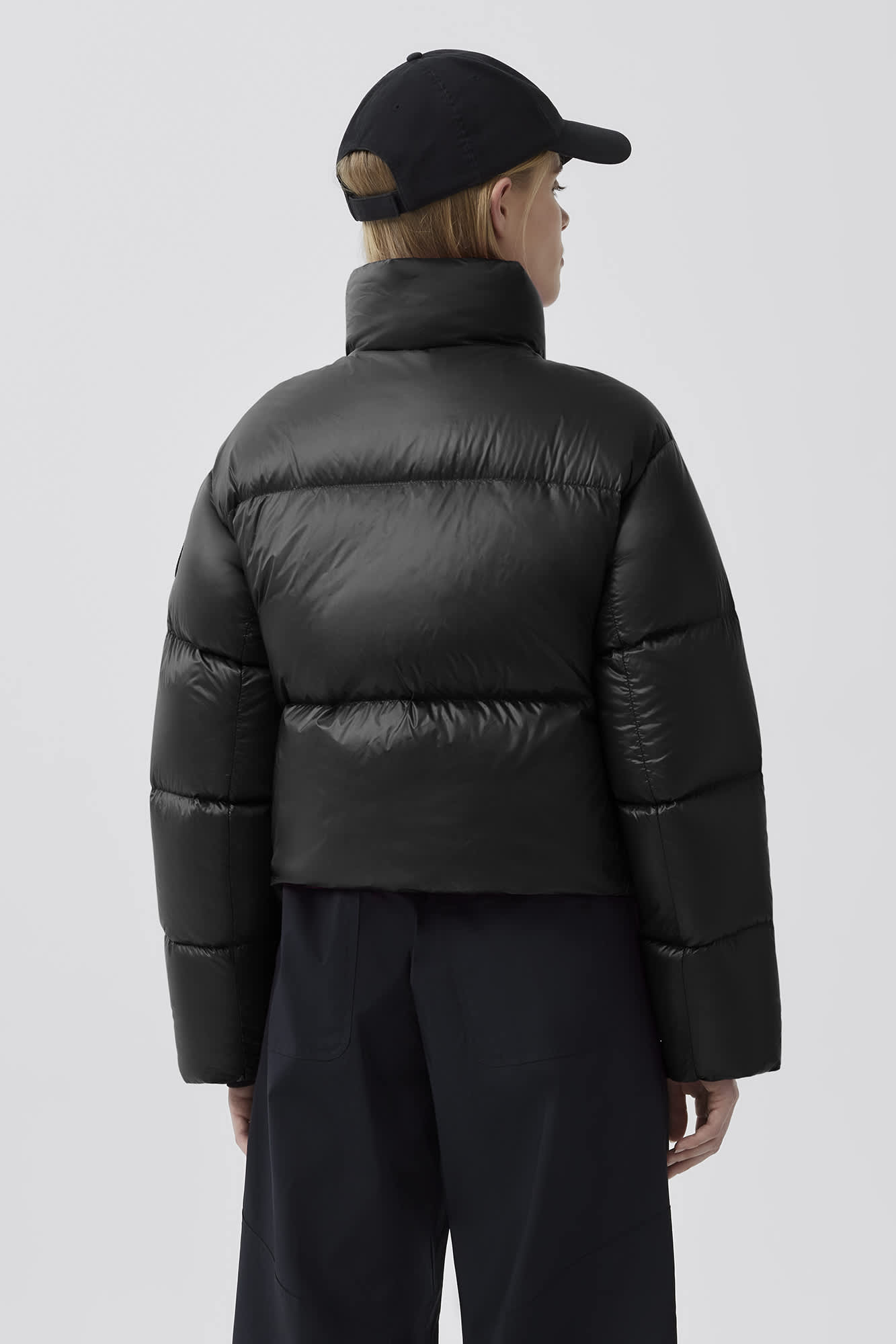 Cypress Cropped Puffer Black Label | Canada Goose