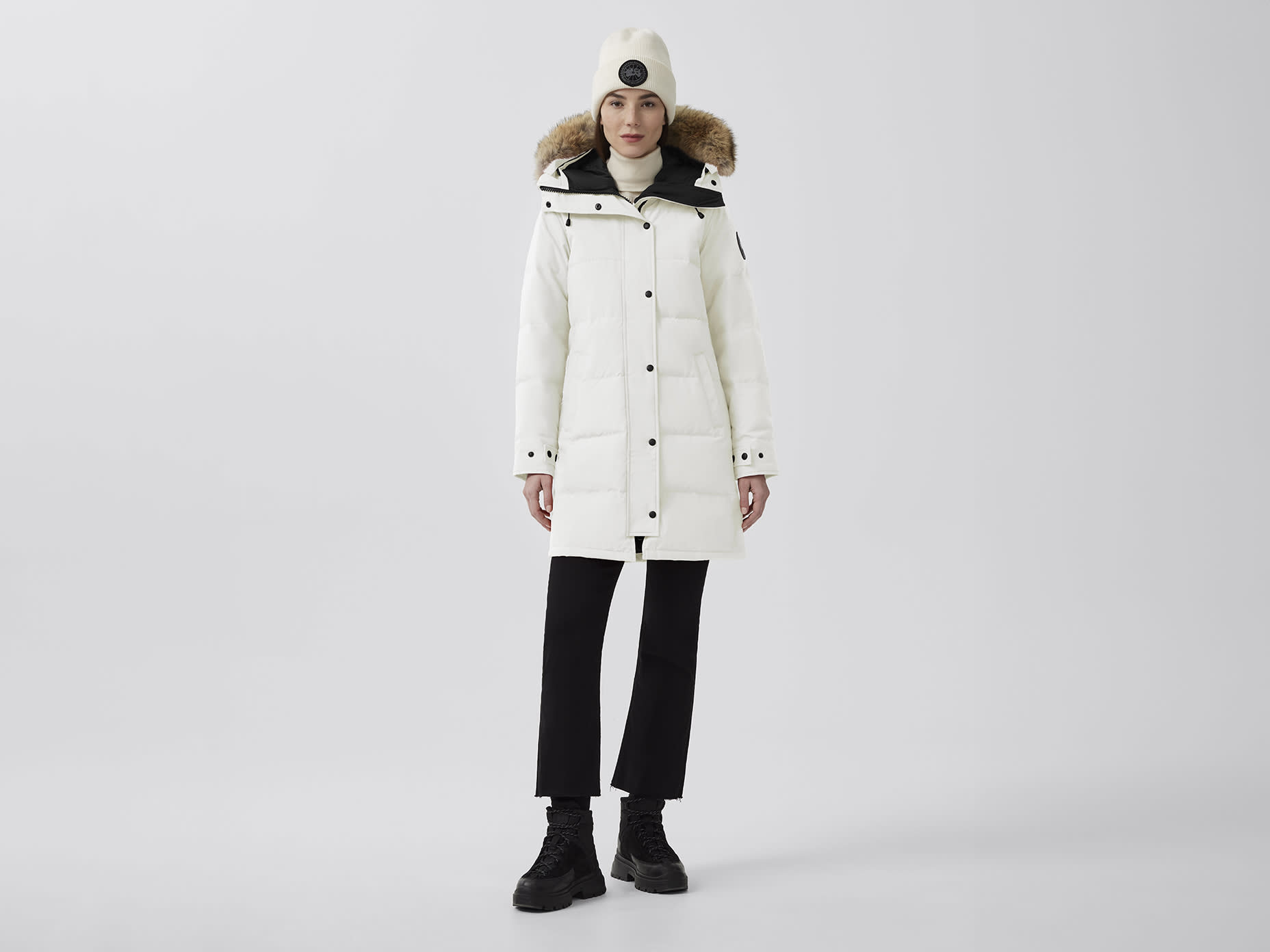 Canada goose shelburne parka mid grey discount