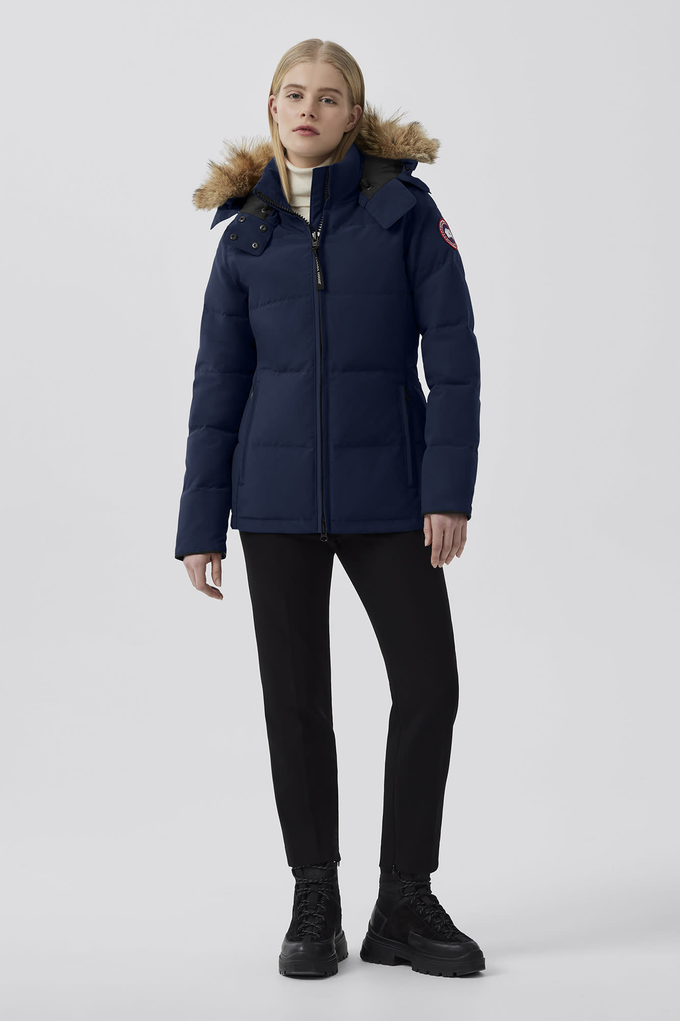 navy canada goose jacket