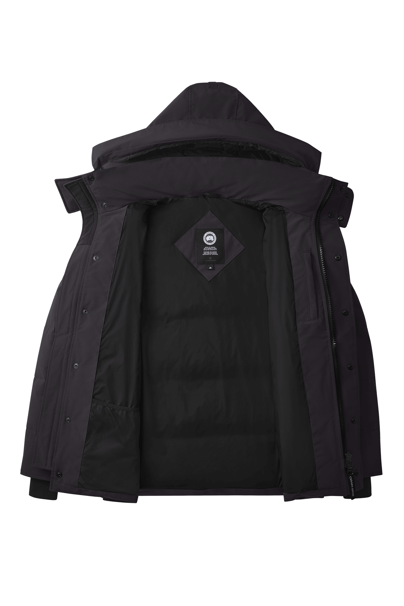 Canada goose black label mens parka hot sale