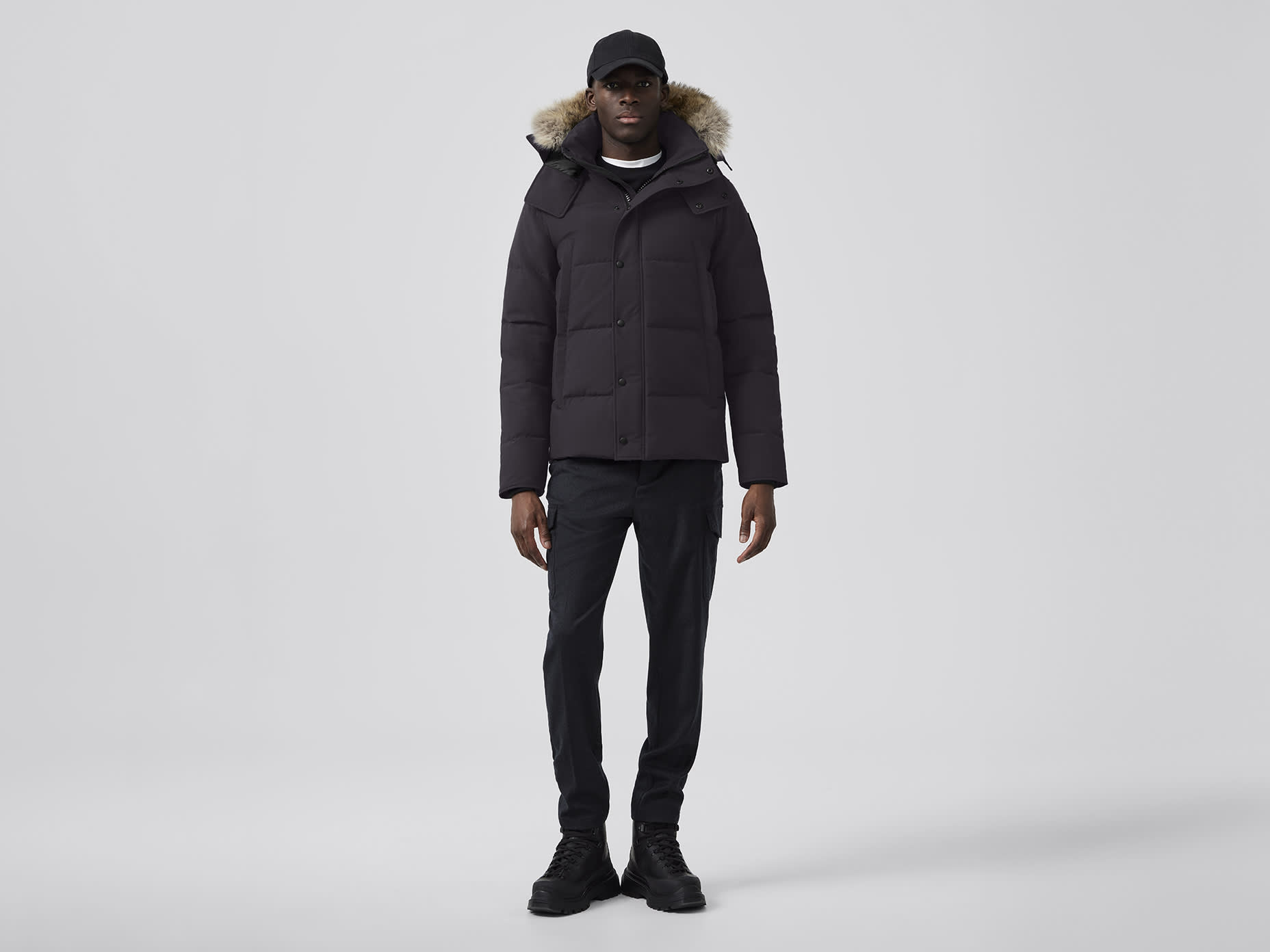 Men s Wyndham Parka Black Label Canada Goose US