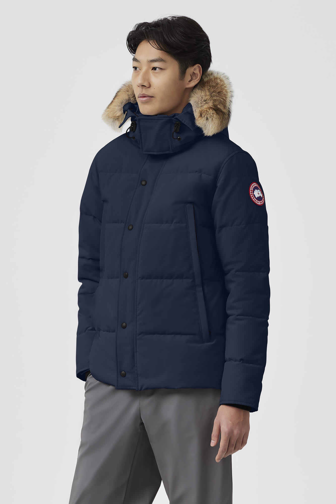 Canada goose mens wyndham parka on sale