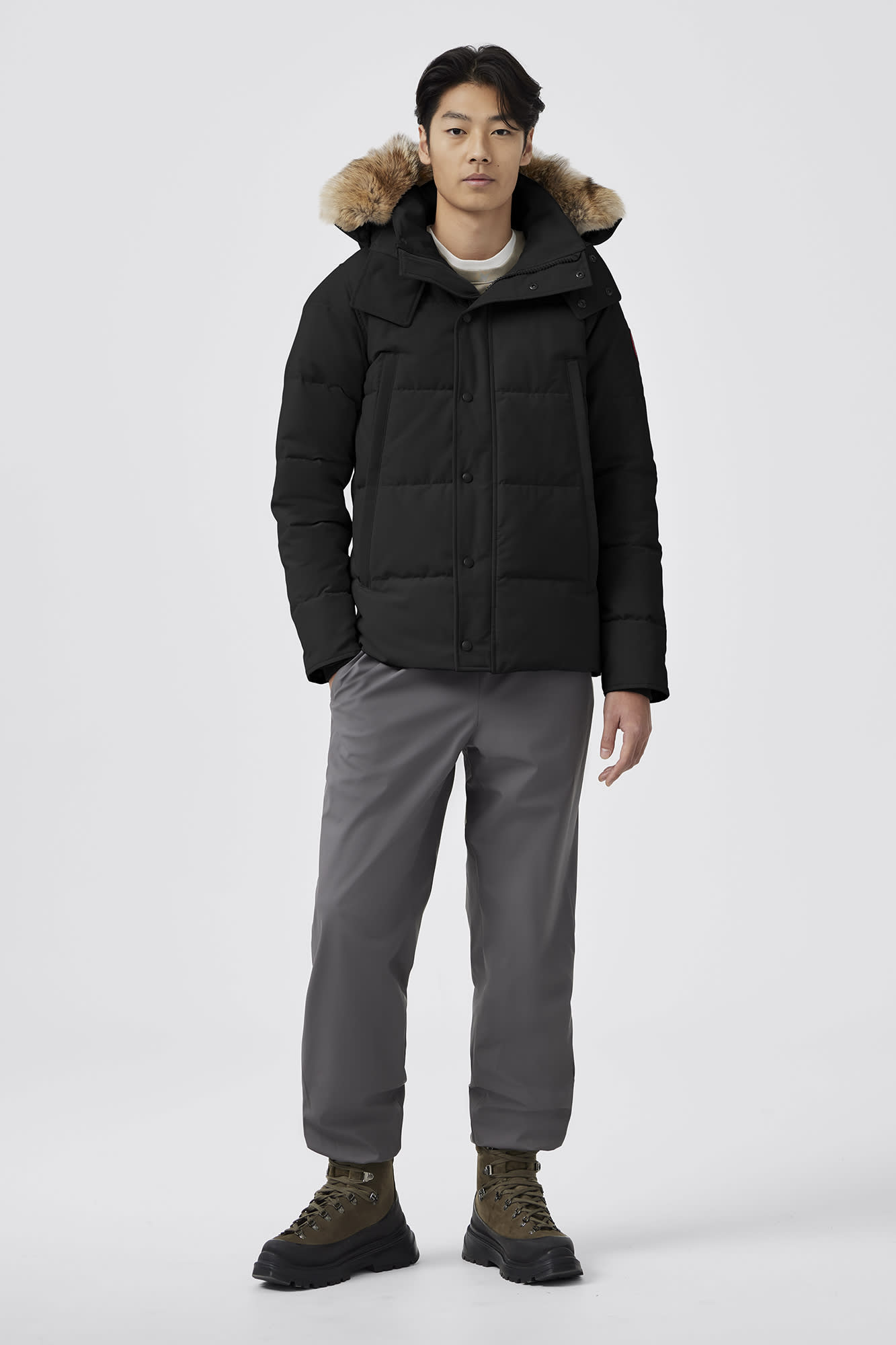Canada goose jacket mens fur shop