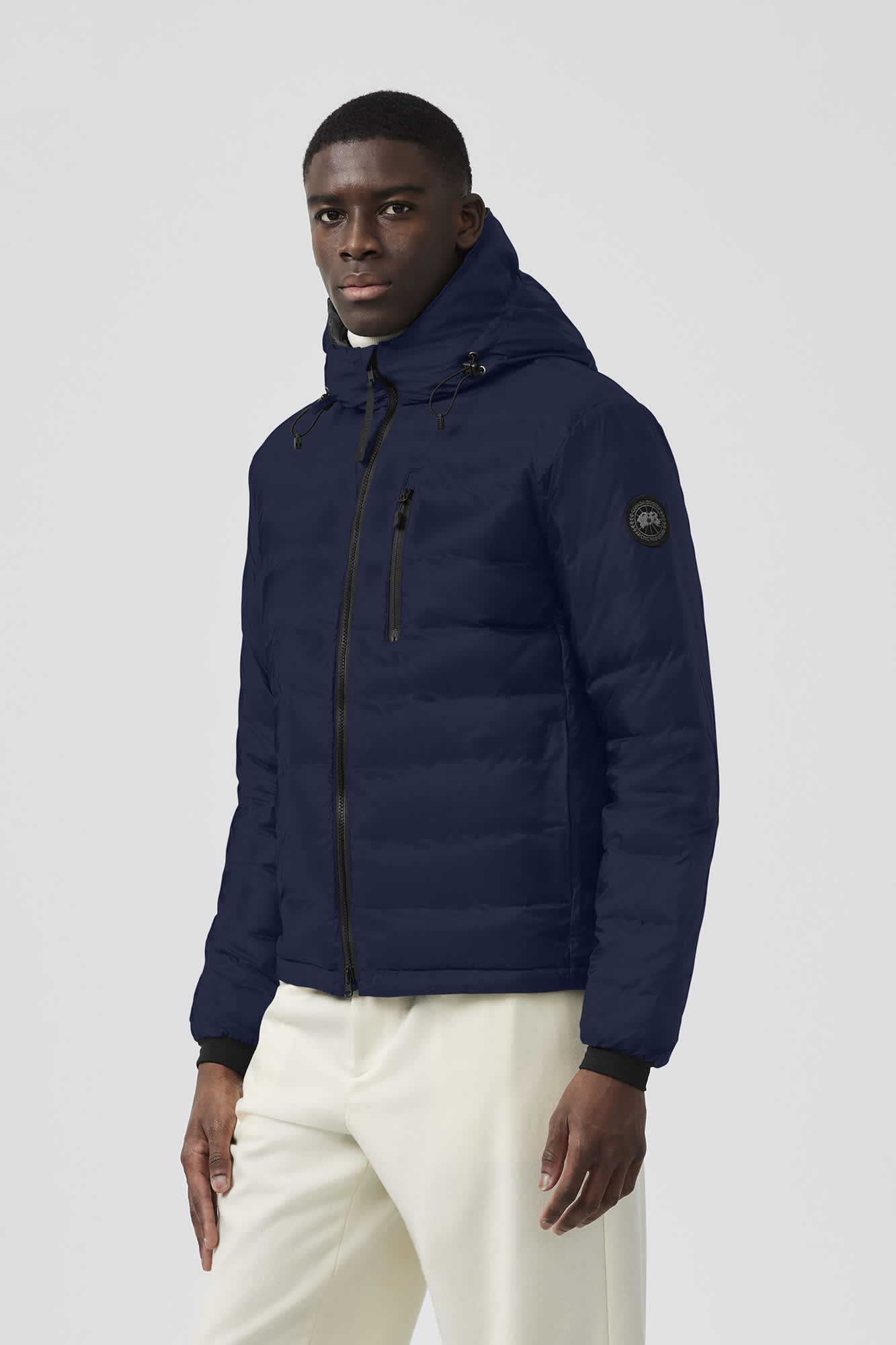 Canada goose lodge hoody black label best sale