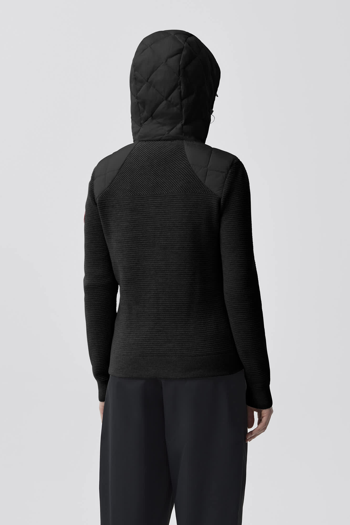 Canada goose hybridge quilted knit hoody best sale
