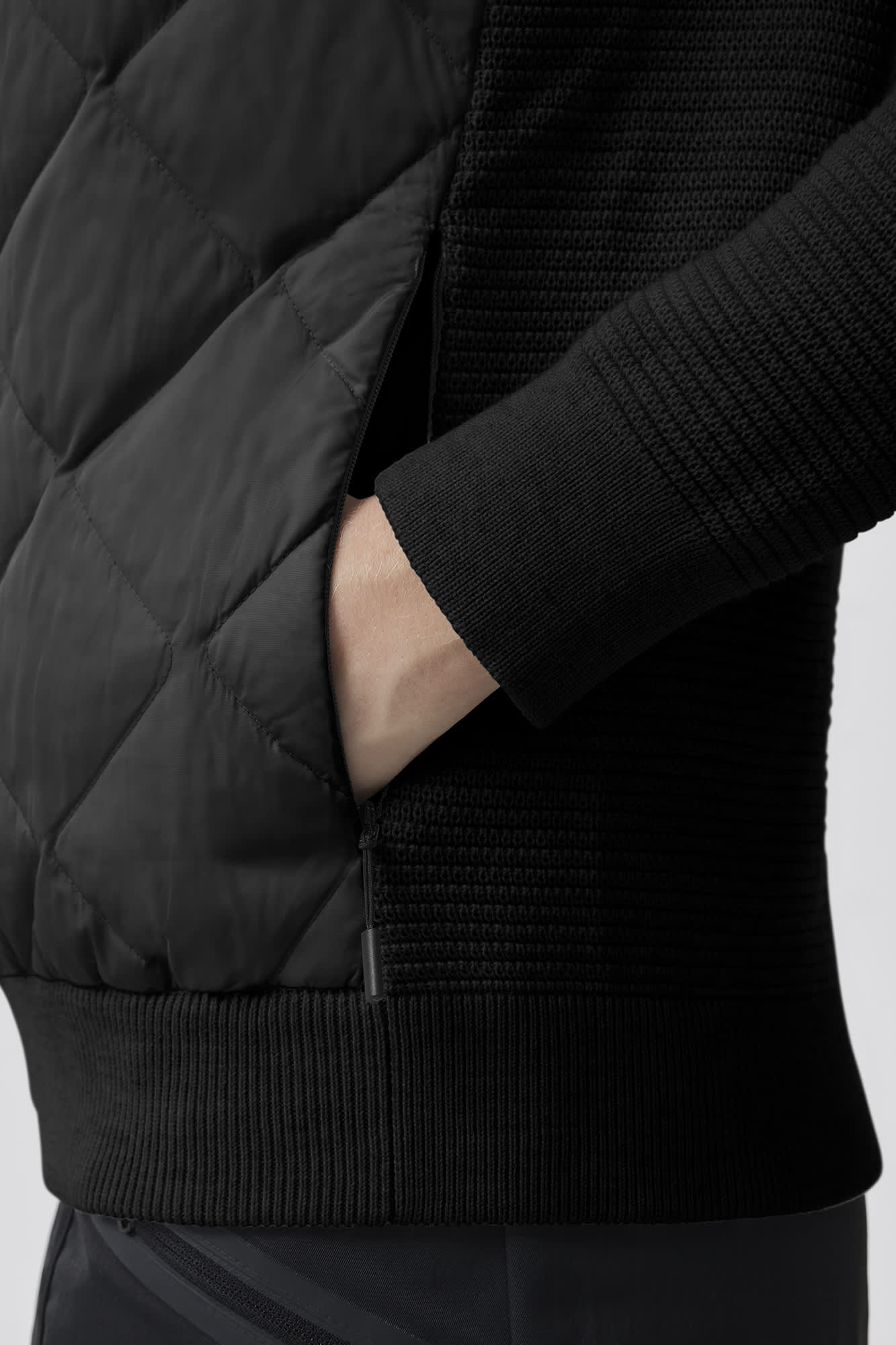Women s HyBridge Quilted Knit Hoody Canada Goose UK