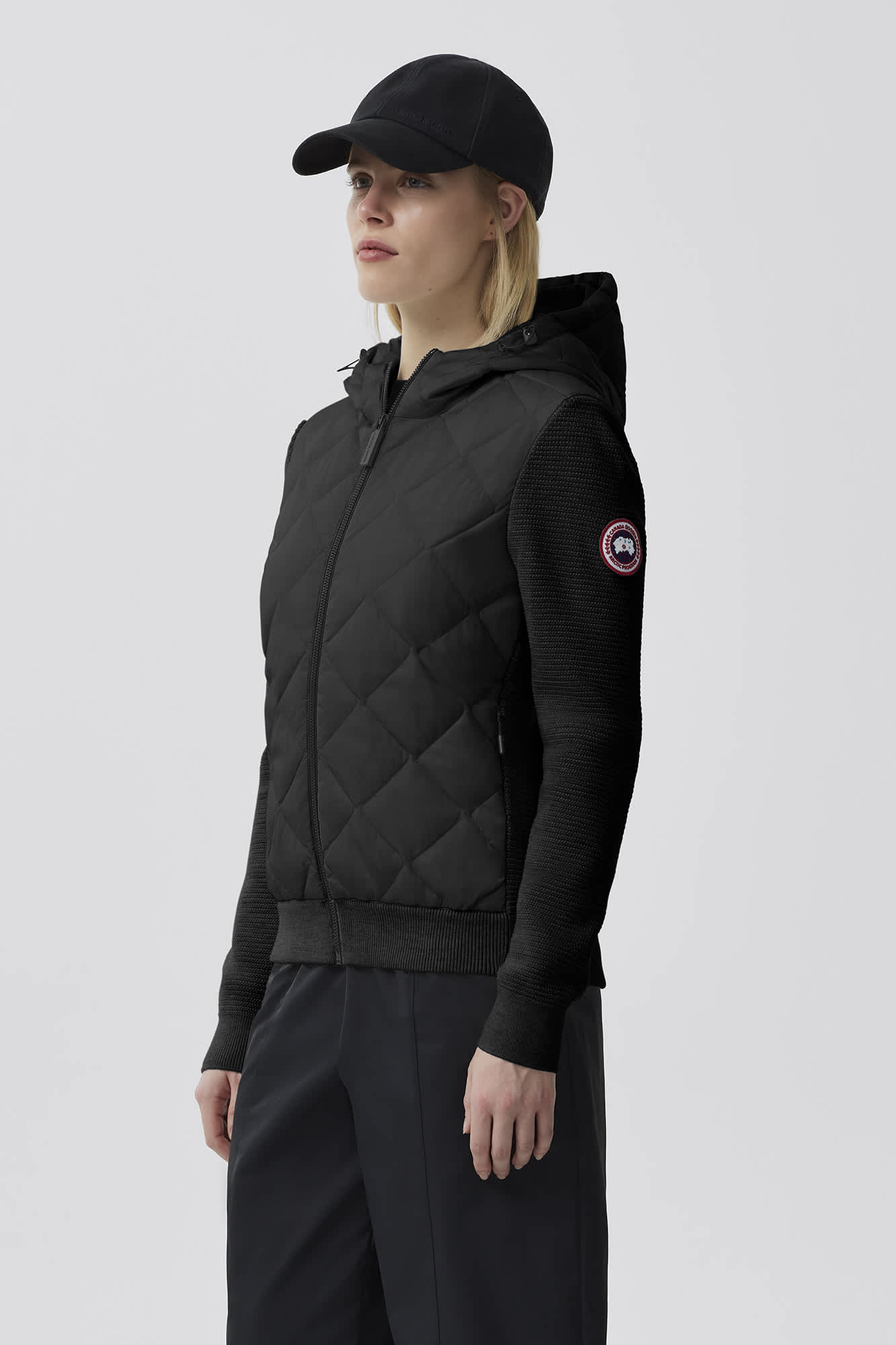 HyBridge Quilted Knit Hoody