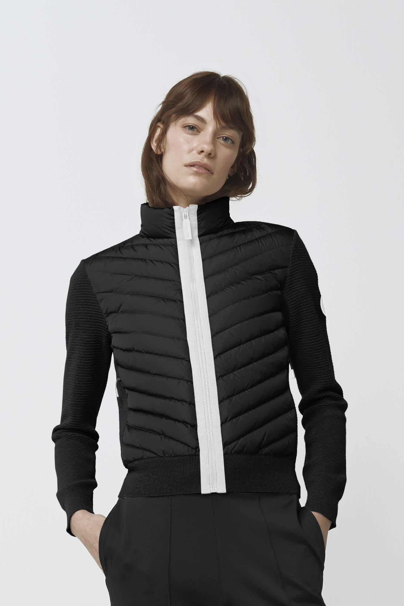 Canada goose knit jacket sales