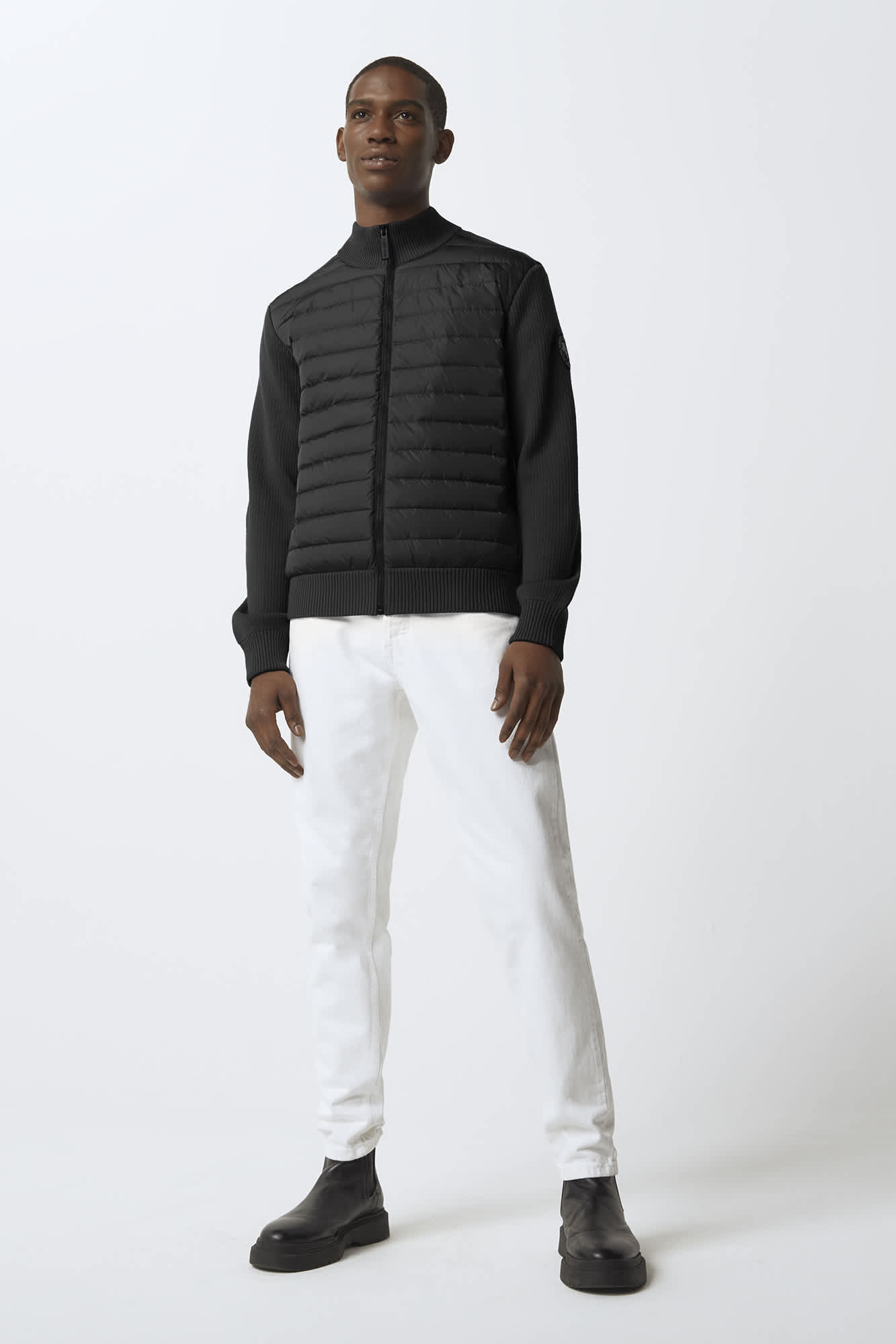 HyBridge Knit Jacket Black Label