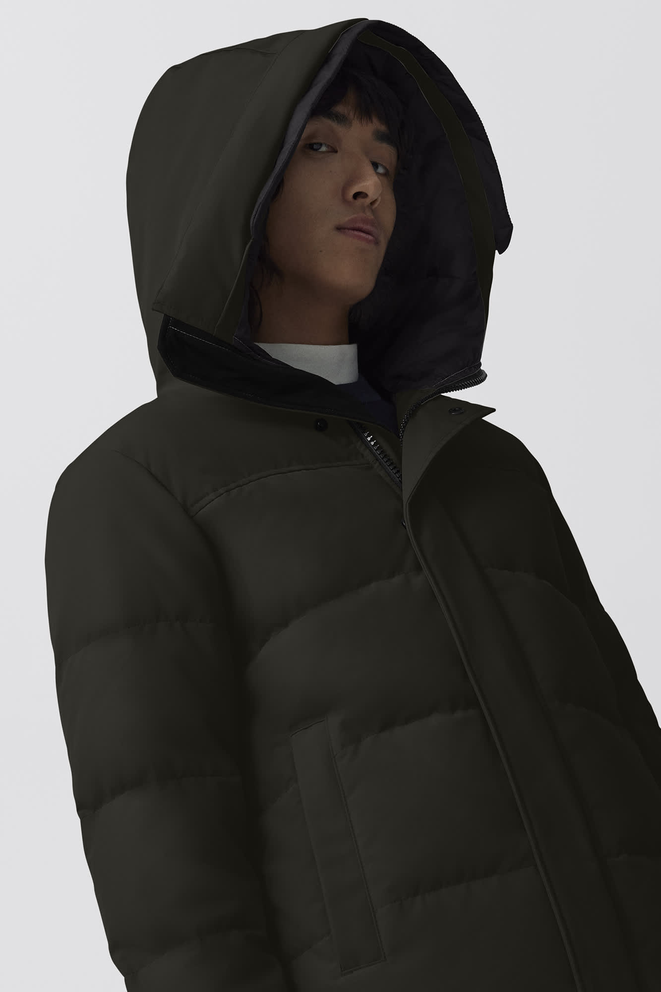 Men s Short Parka Jackets Mid length Down Jackets Canada Goose US