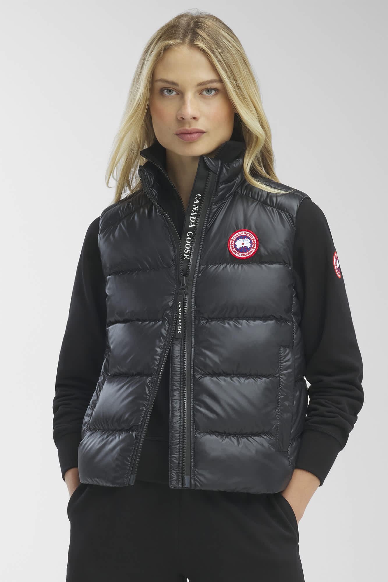 Canada goose down vest women's hotsell
