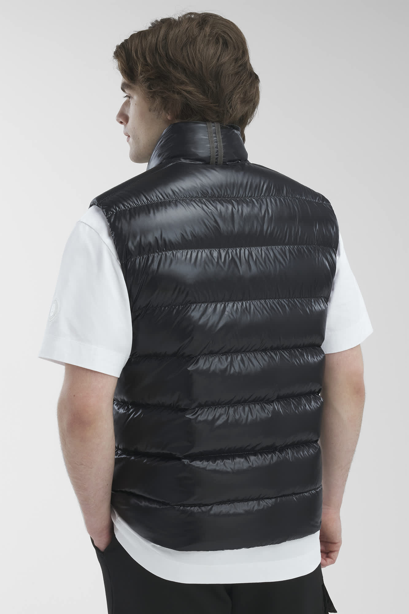 トップス CordingEmbroideryDetail CottonVest Men's Crofton Down Vest | Canada Goose MT