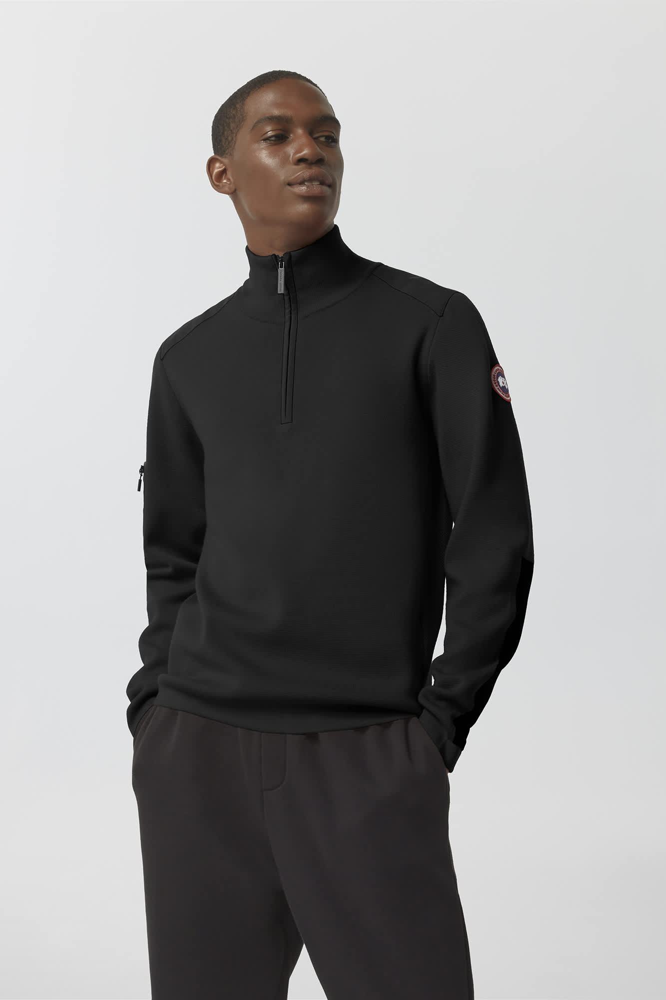 カナダ直送   メンズ 1/4 ジップセーター STORMONT Men's Stormont 1/4 Zip Sweater | Canada Goose US