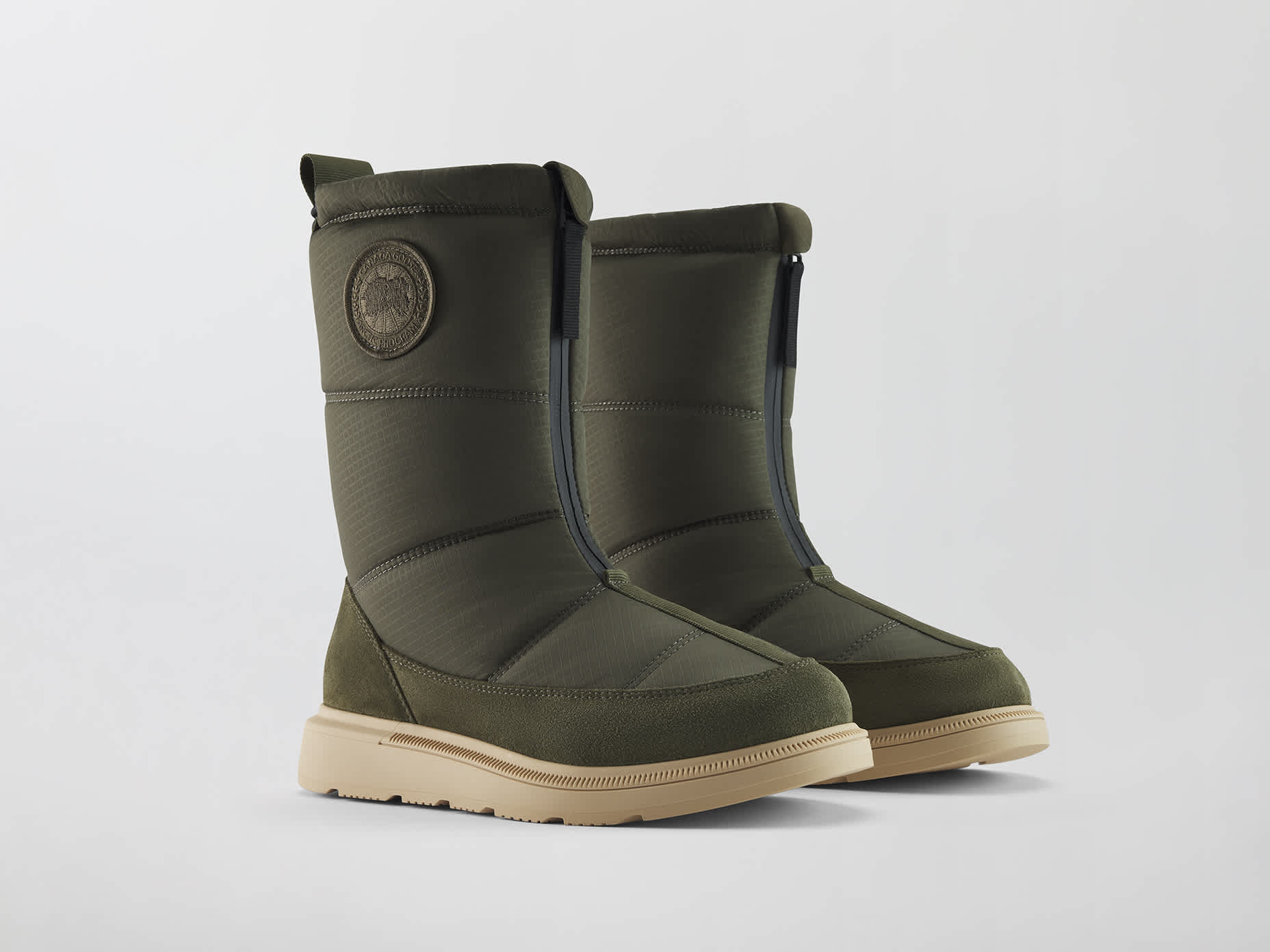 Goose feather boots sales