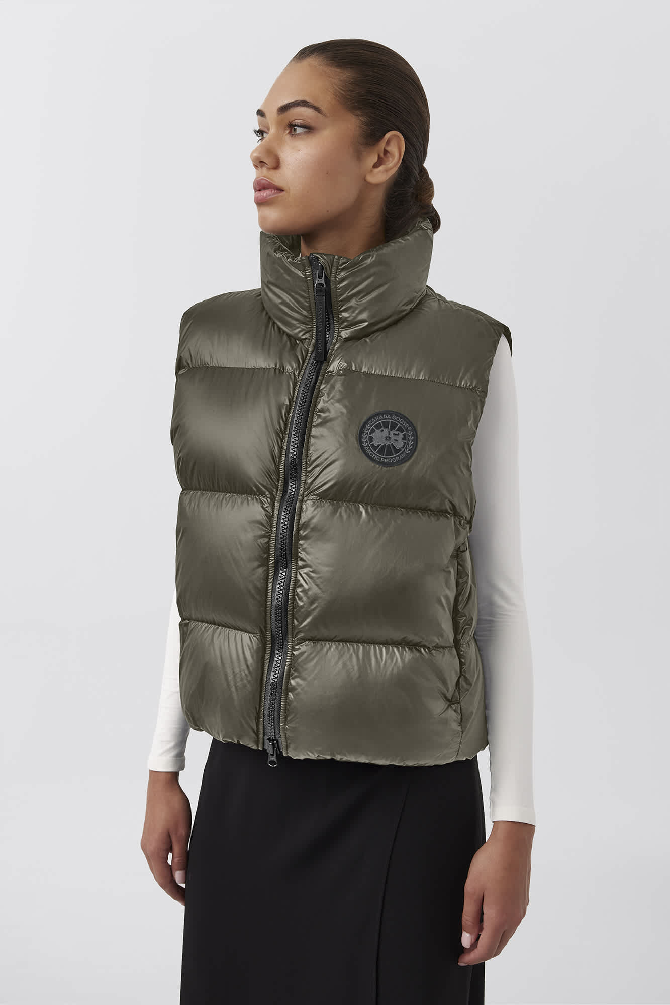 Cypress Puffer Vest Black Label | Canada Goose YG